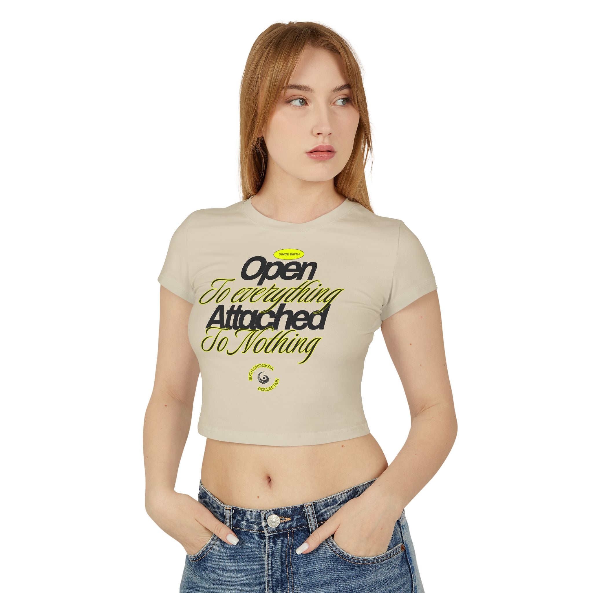 Open To Everything Attached To Nothing tiny Tee
