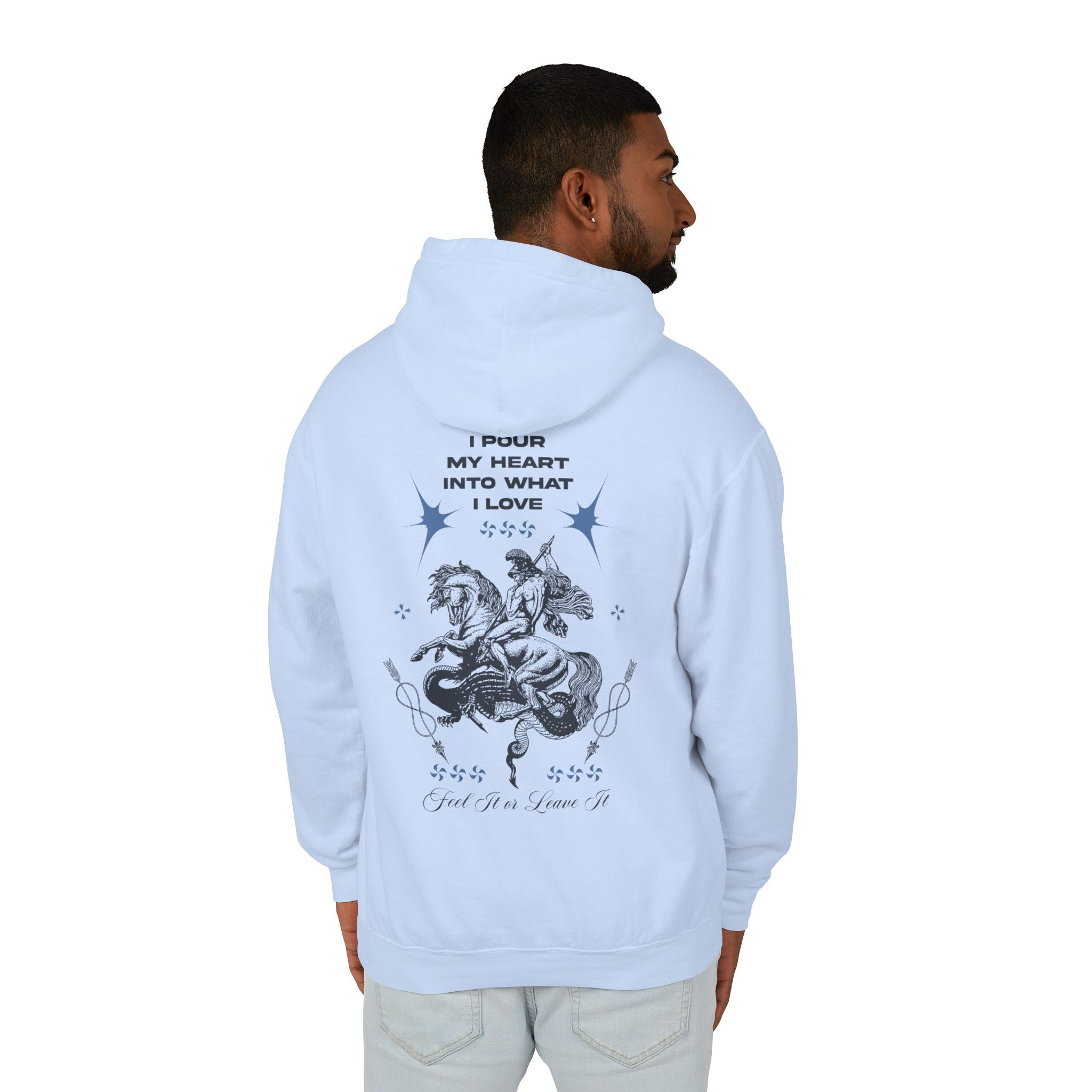 I pour my heart into what I love Hoodie
