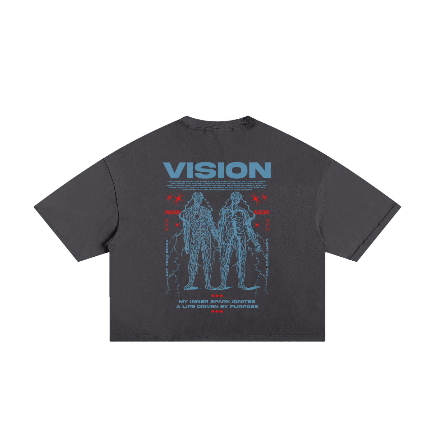 Vision Classic Frayed Boxy Tee