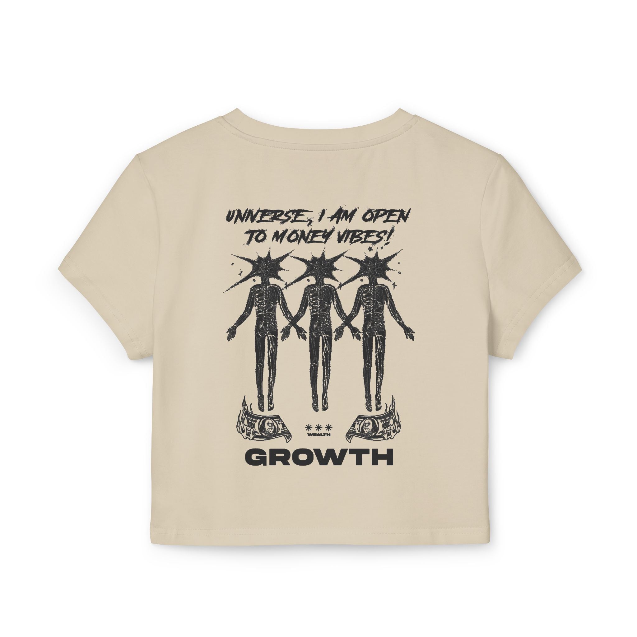 Universe I am open to Money Vibes Tiny Tee