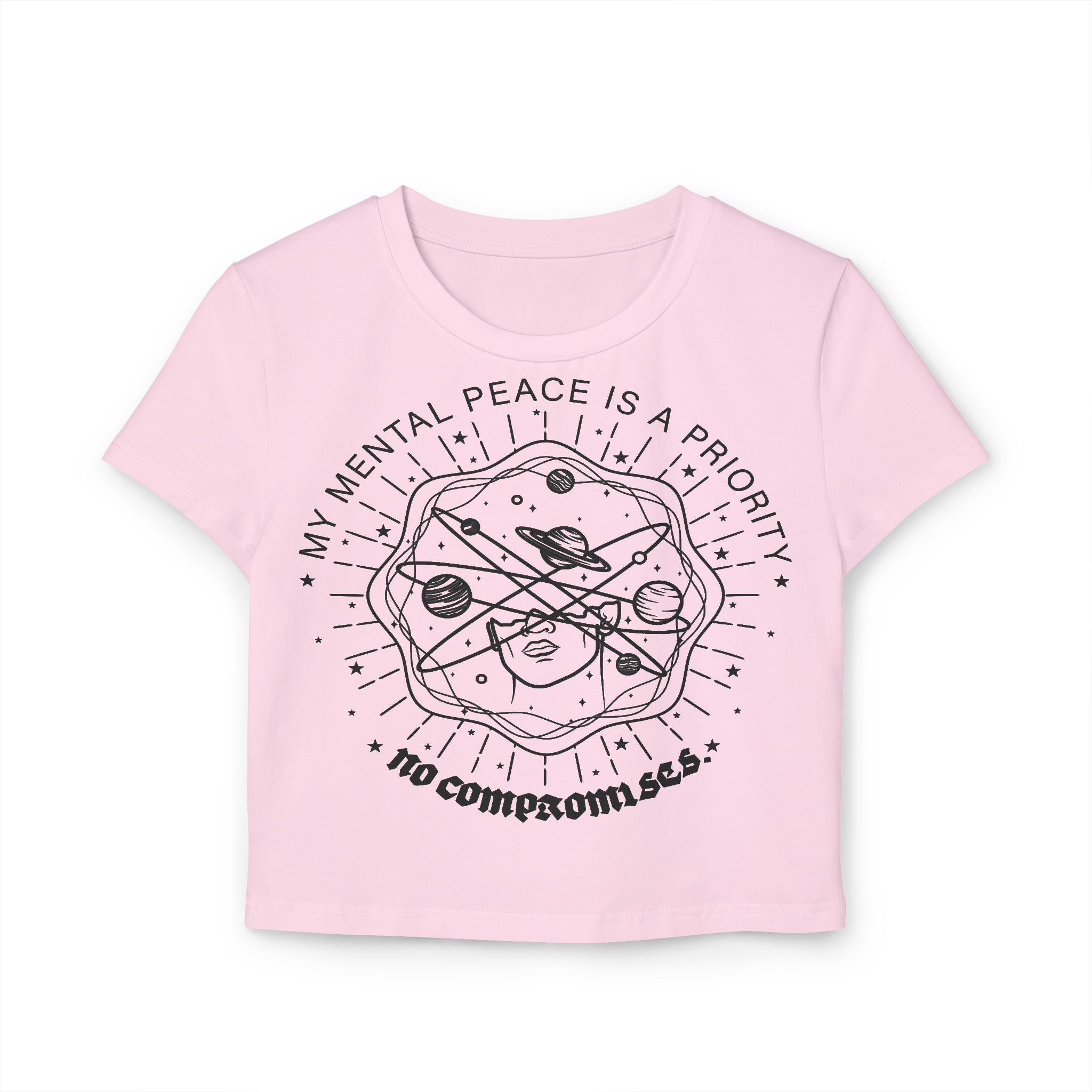 My mental peace is a priority—no compromises Tiny Tee