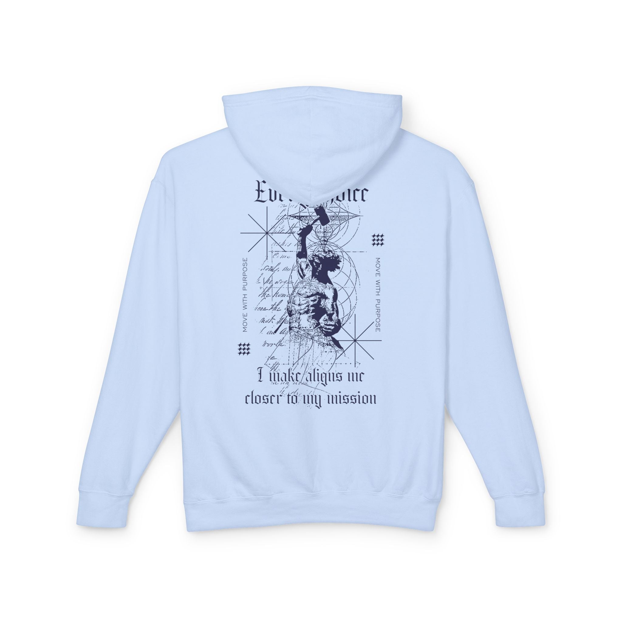 Every choice I make aligns me closer to my mission Hoodie