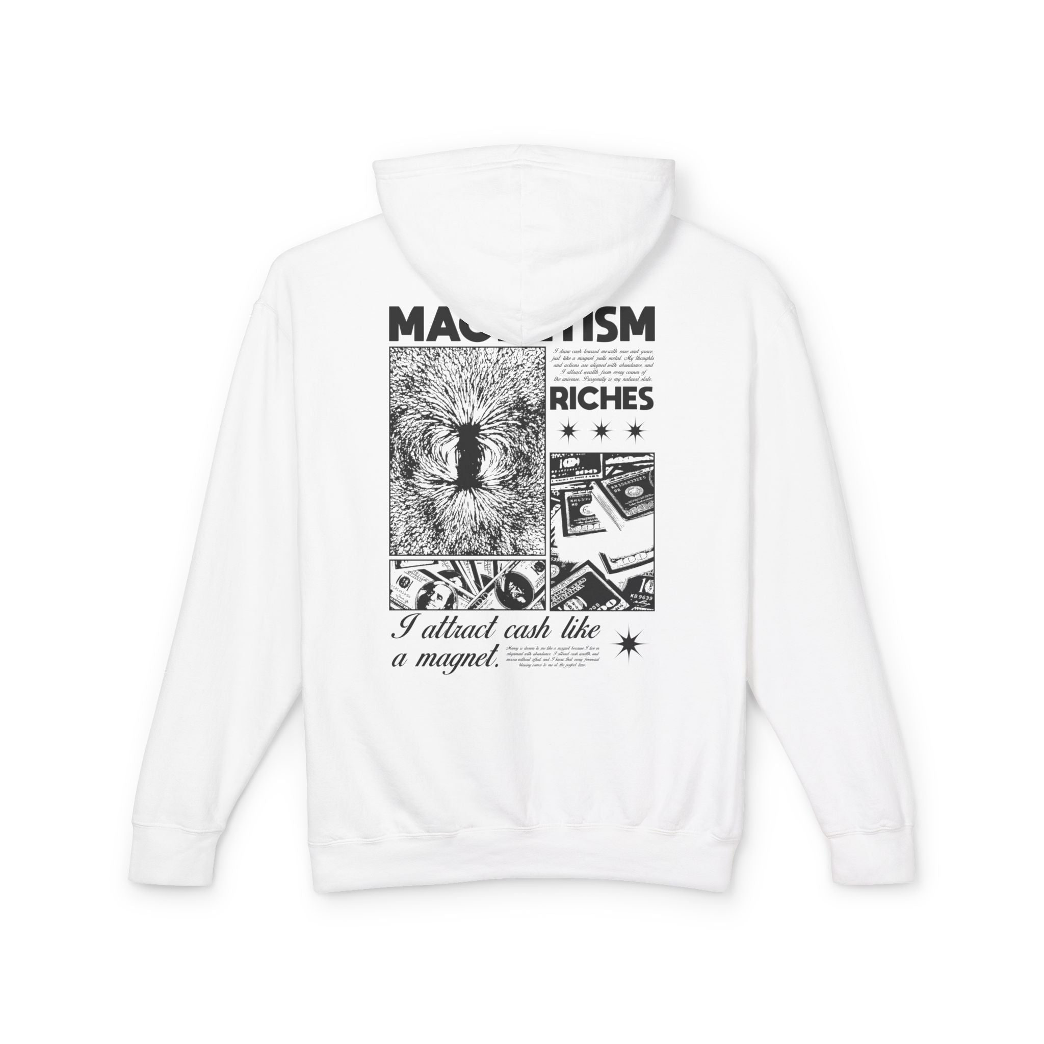 I Attract Cash Like A Magnet Hooded Sweatshirt