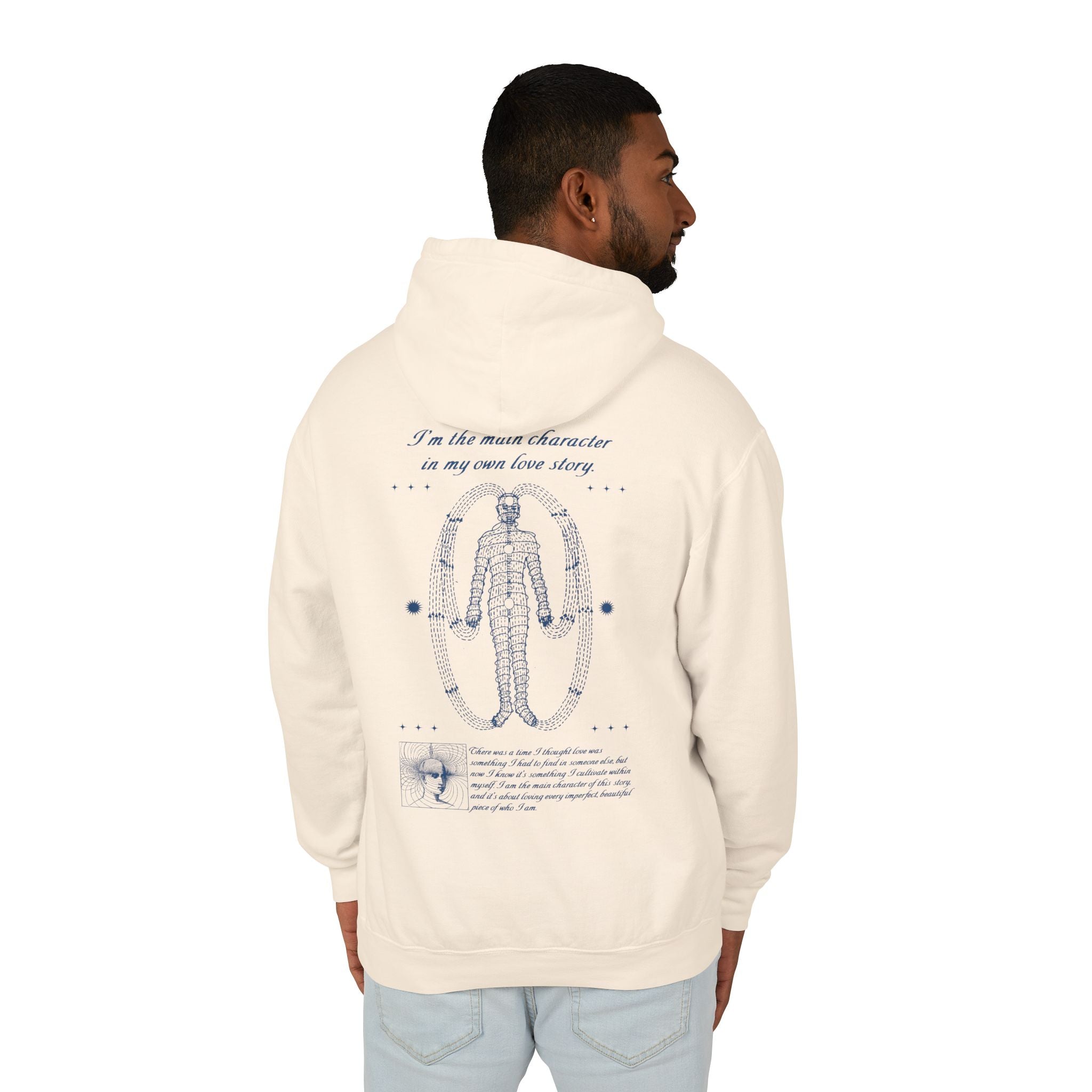 I’m the main character in my own love story Hoodie