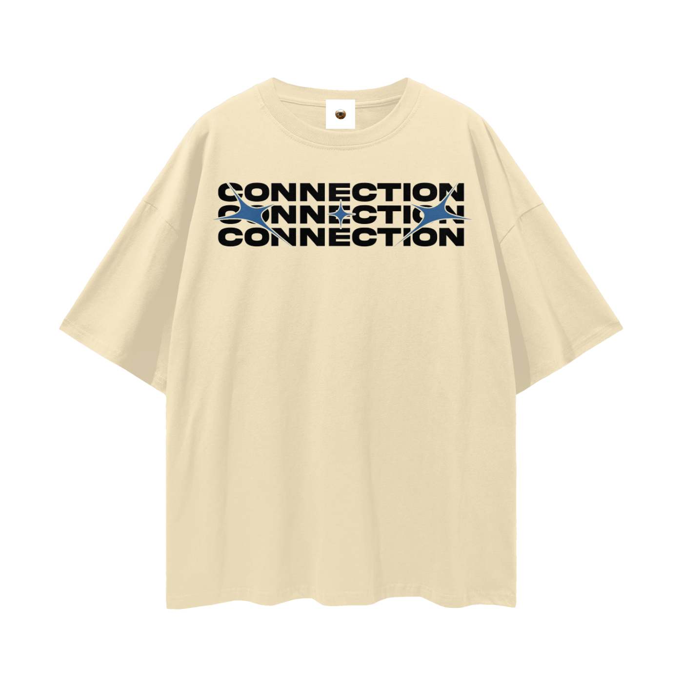 Connection Streetwear Loose Drop Shoulder T-Shirt
