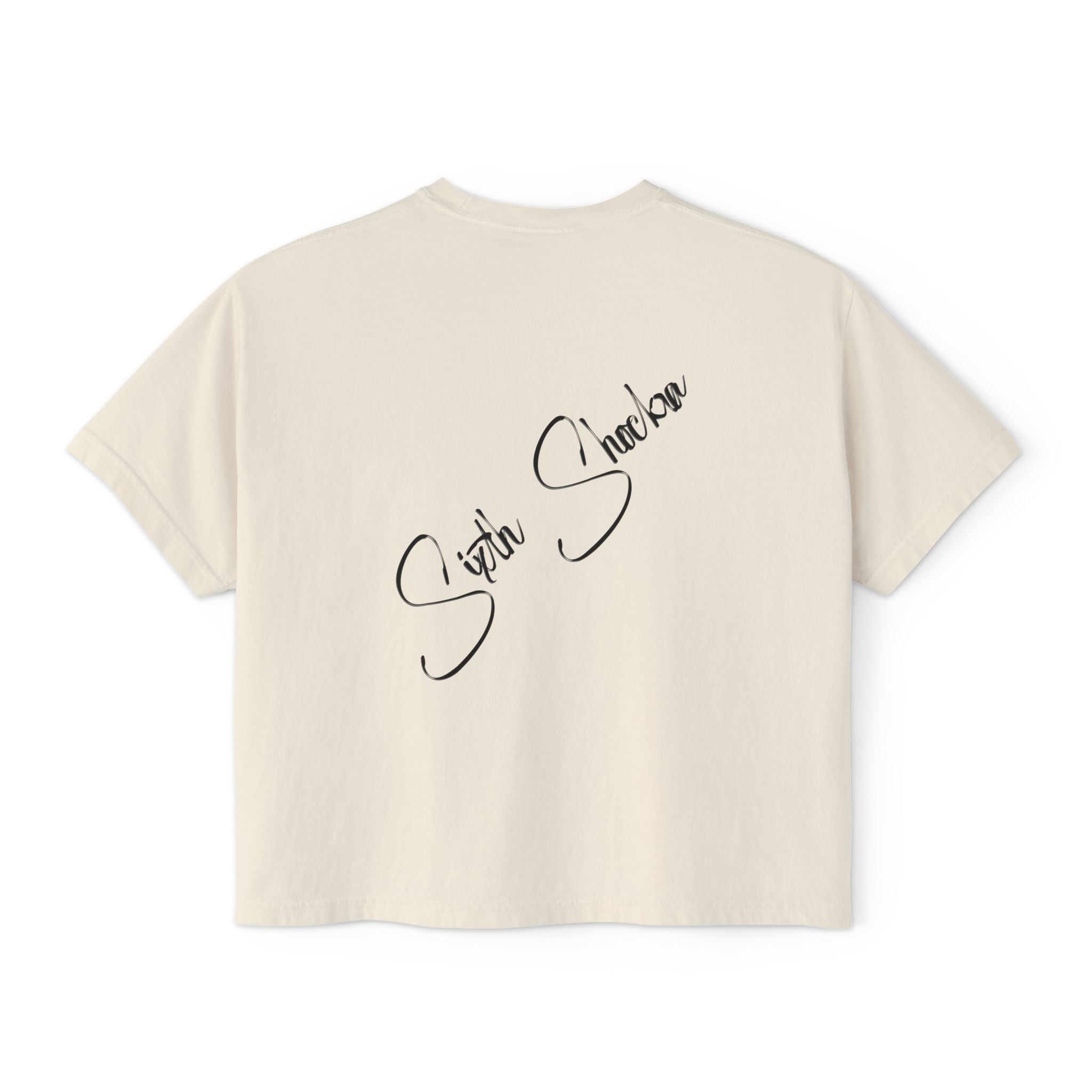 Signing Off  unisex cropped Boxy Tee