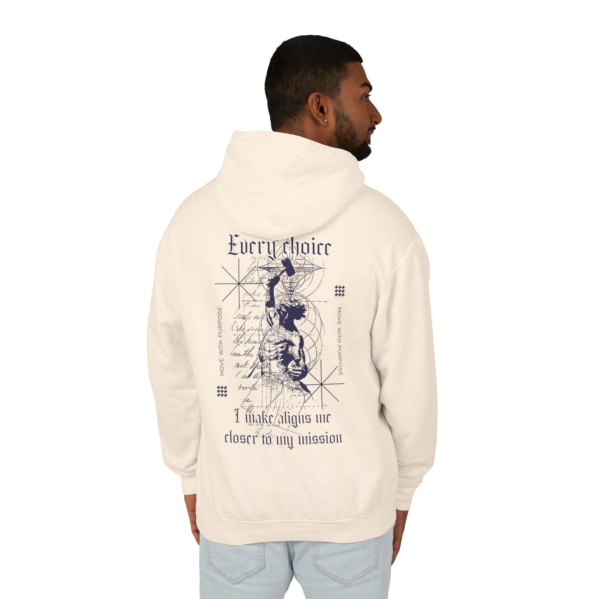 Every choice I make aligns me closer to my mission Hoodie