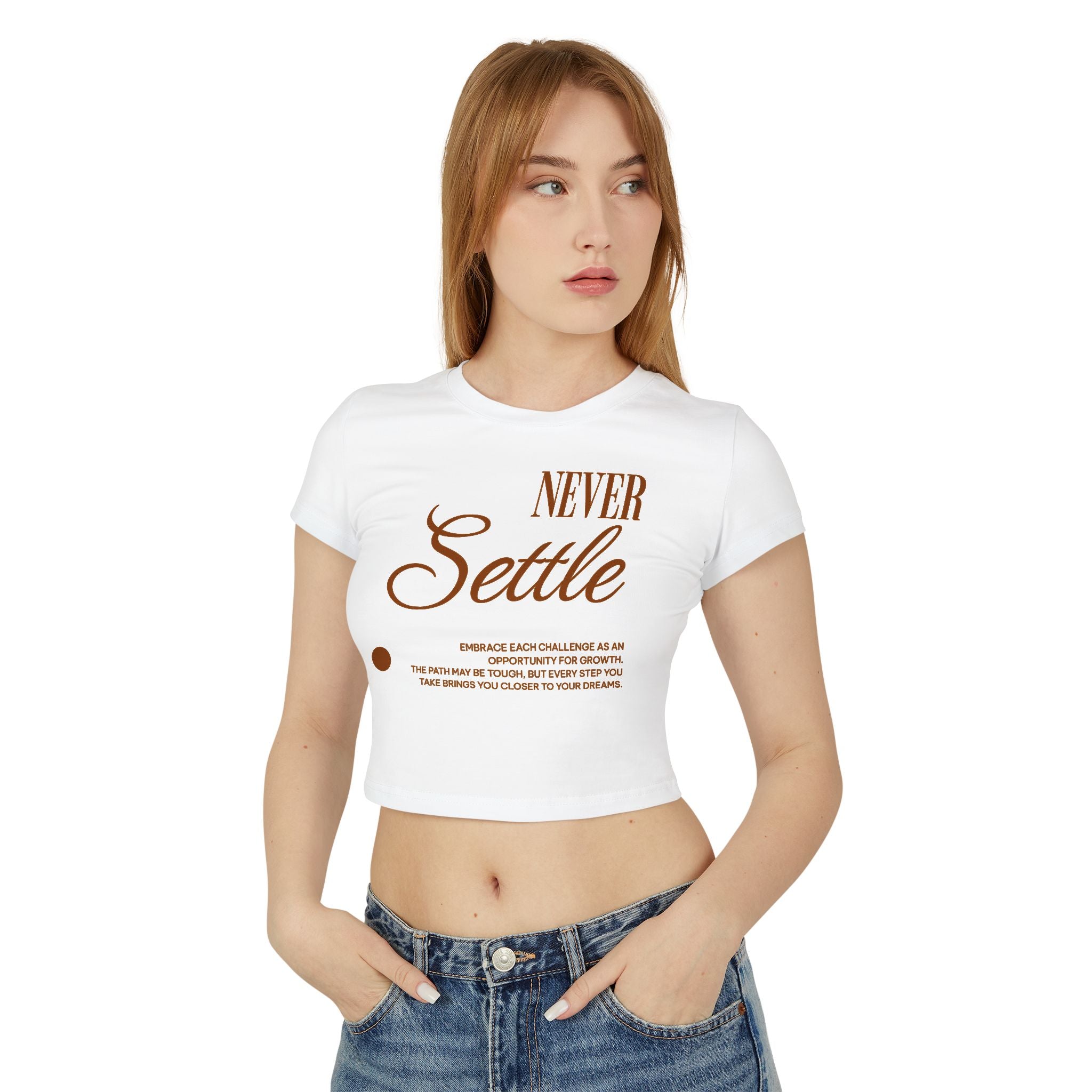 Never Settle Tiny Tee