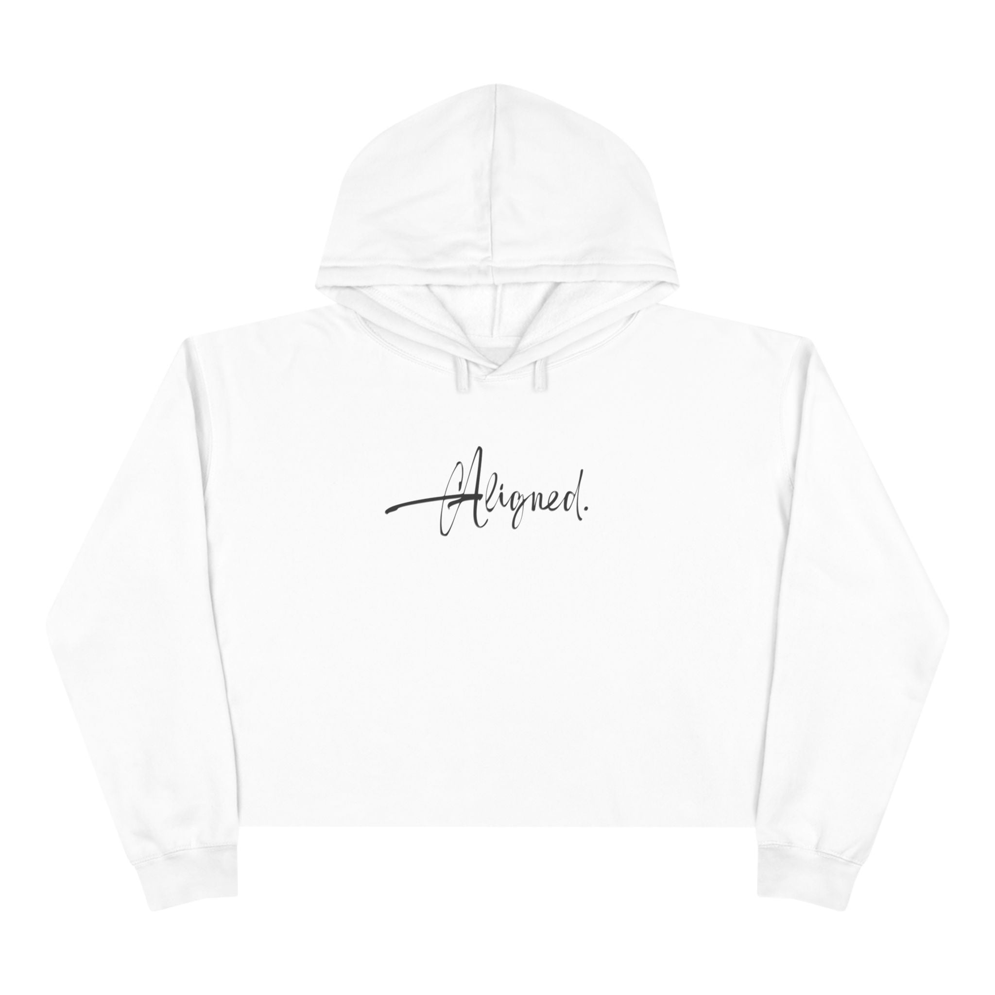 Aligned Crop Hoodie