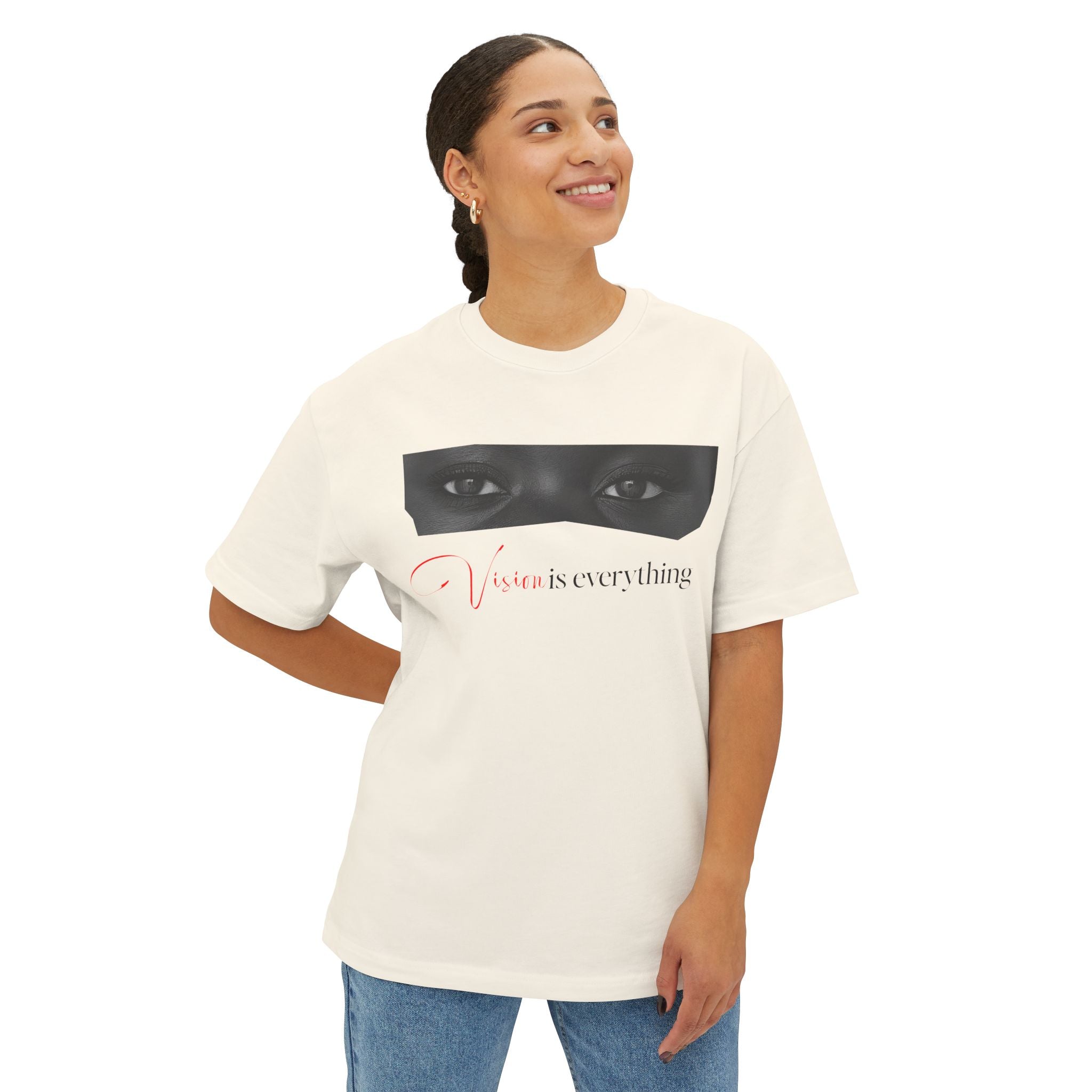 Vision Is Everything Oversized Boxy Tee