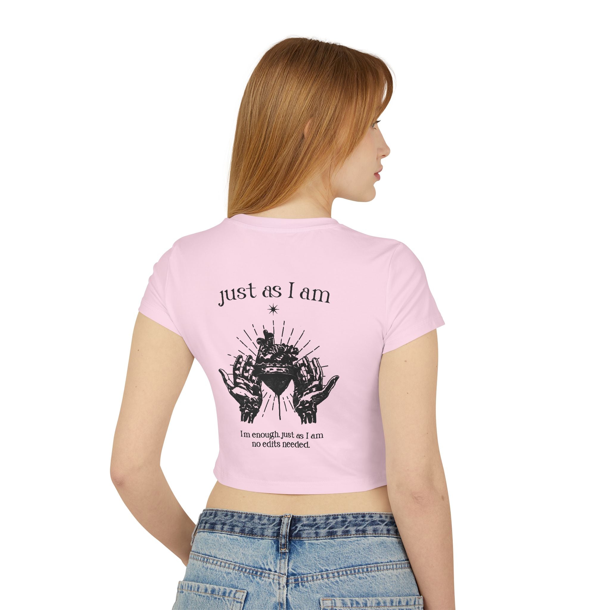 I’m enough, just as I am—no edits needed Tiny Tee
