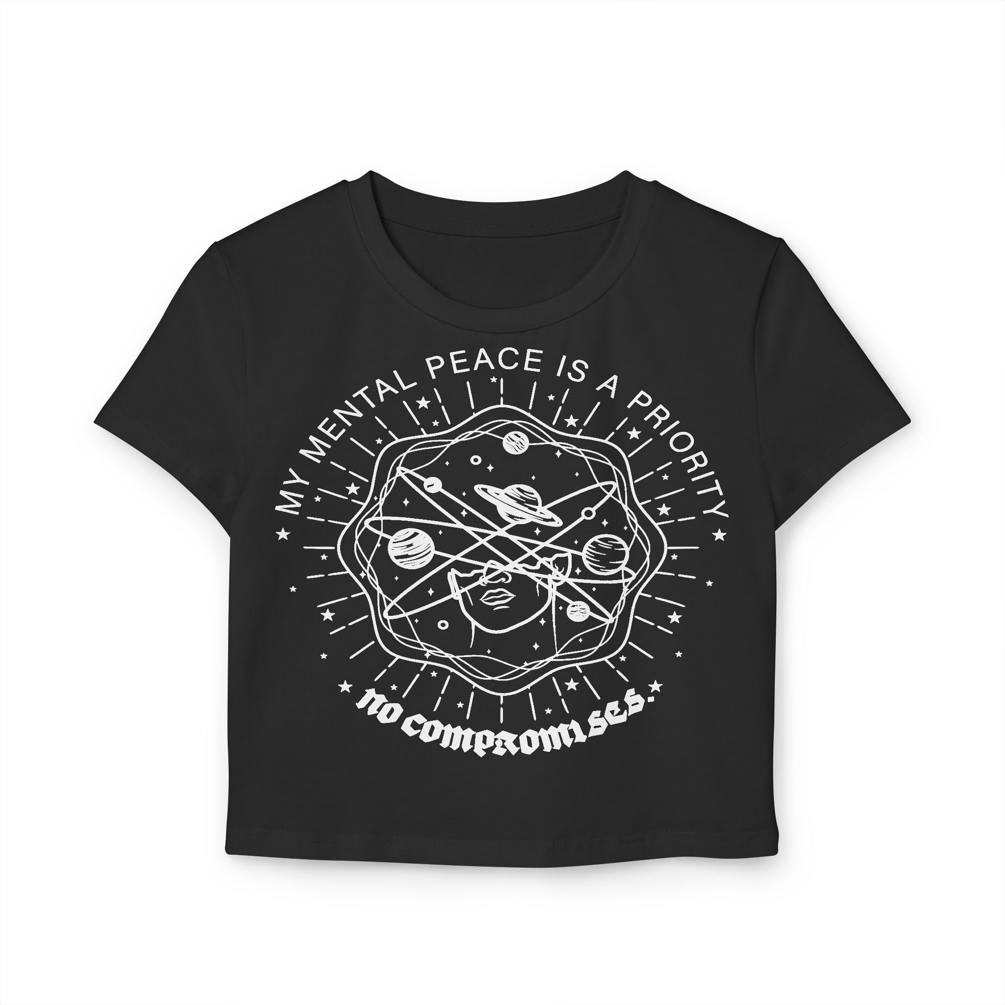 My mental peace is a priority—no compromises Tiny Tee