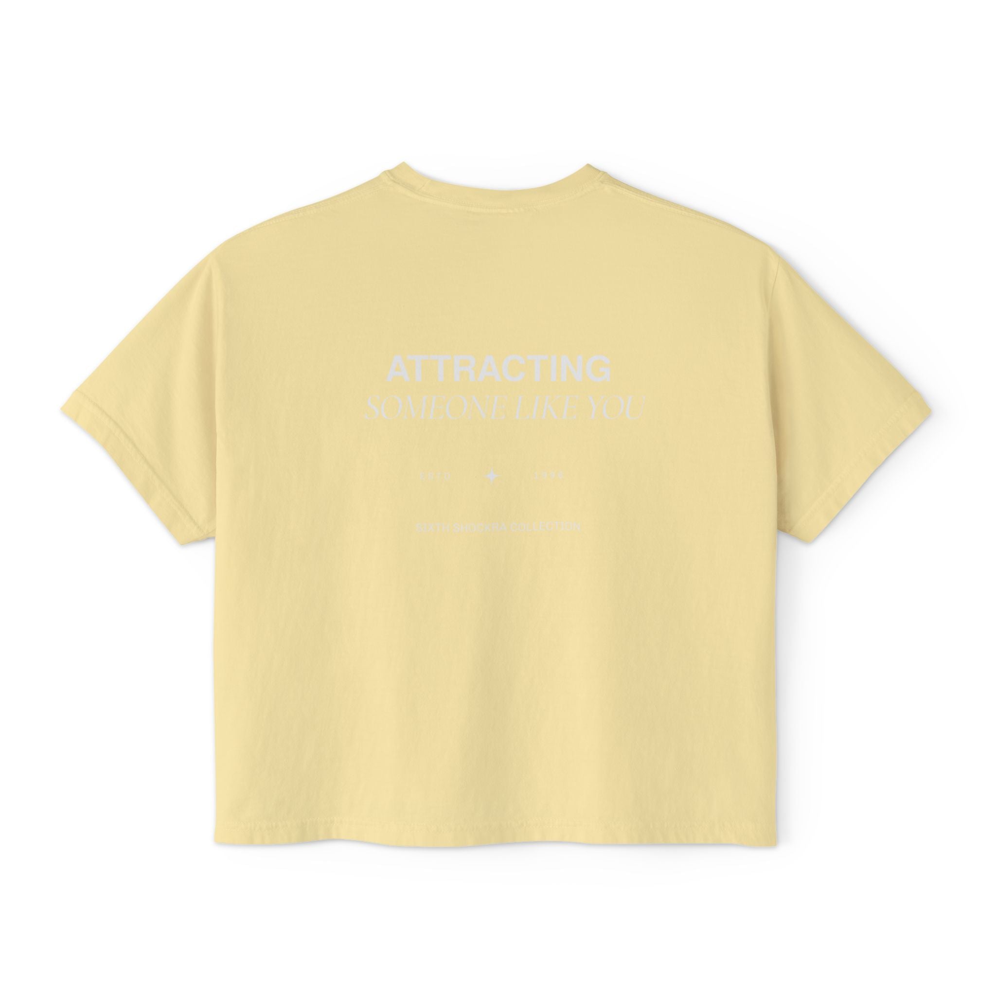 Attracting Someone Like You Unisex Cropped Boxy Tee