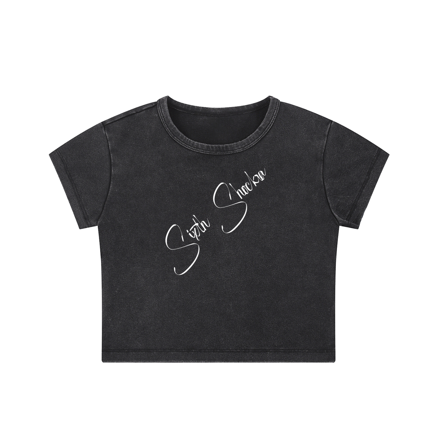 SS OG Snow Washed Crop Top