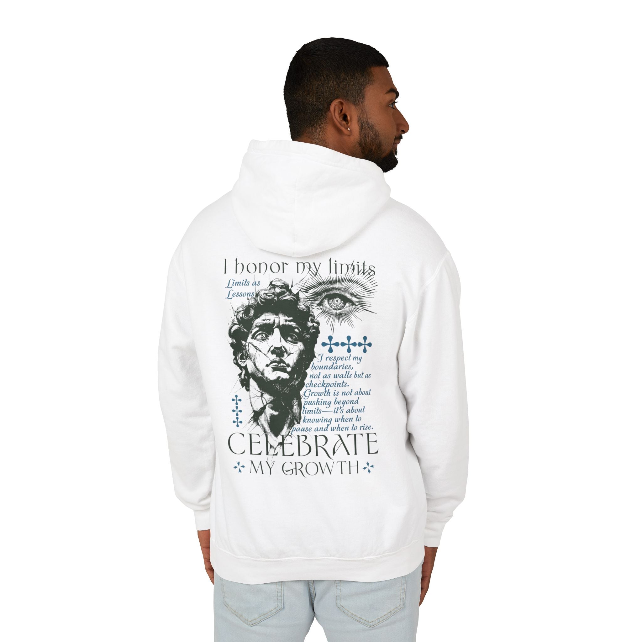 I honor my limits and celebrate my growth Hoodie
