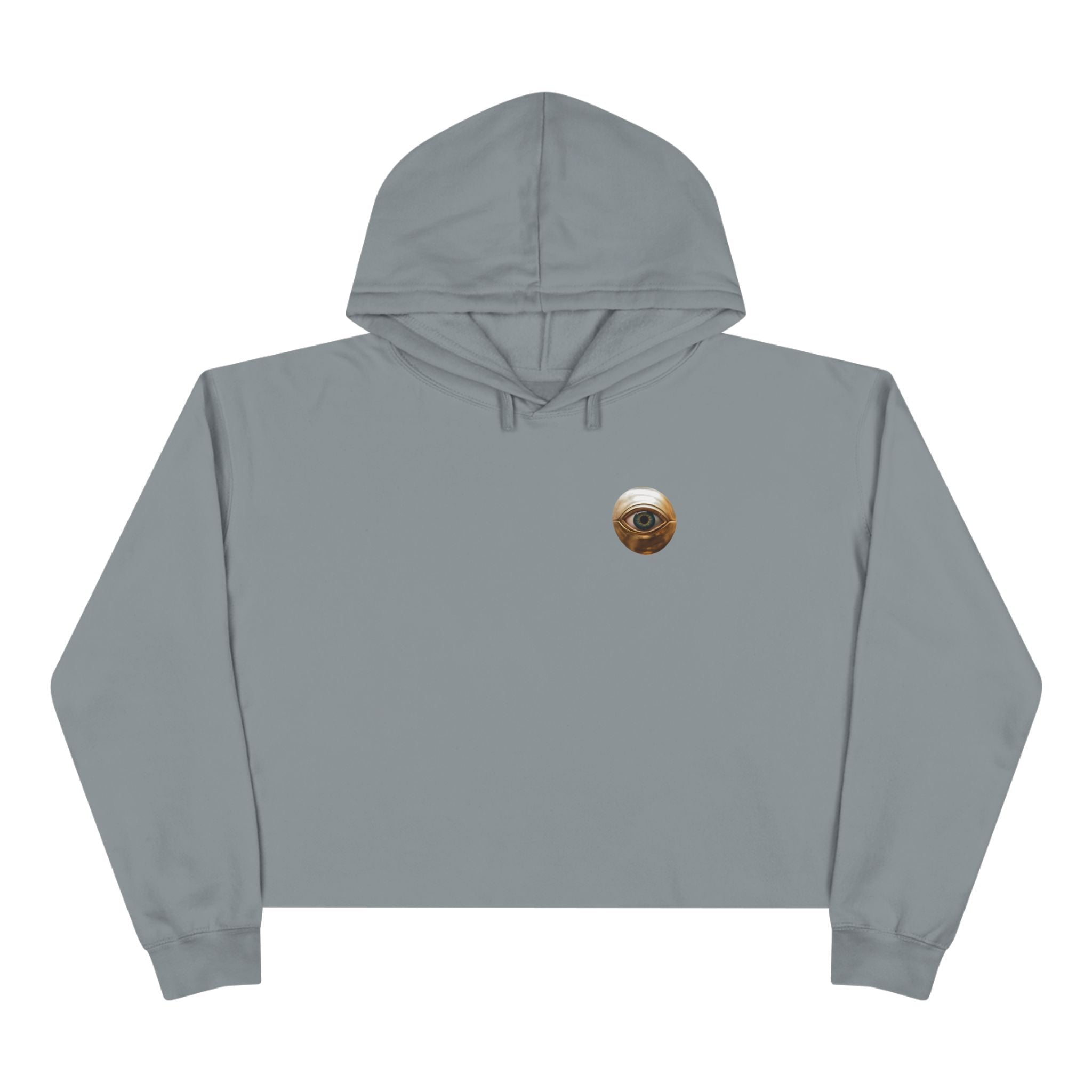 Money Moves Only Crop Hoodie