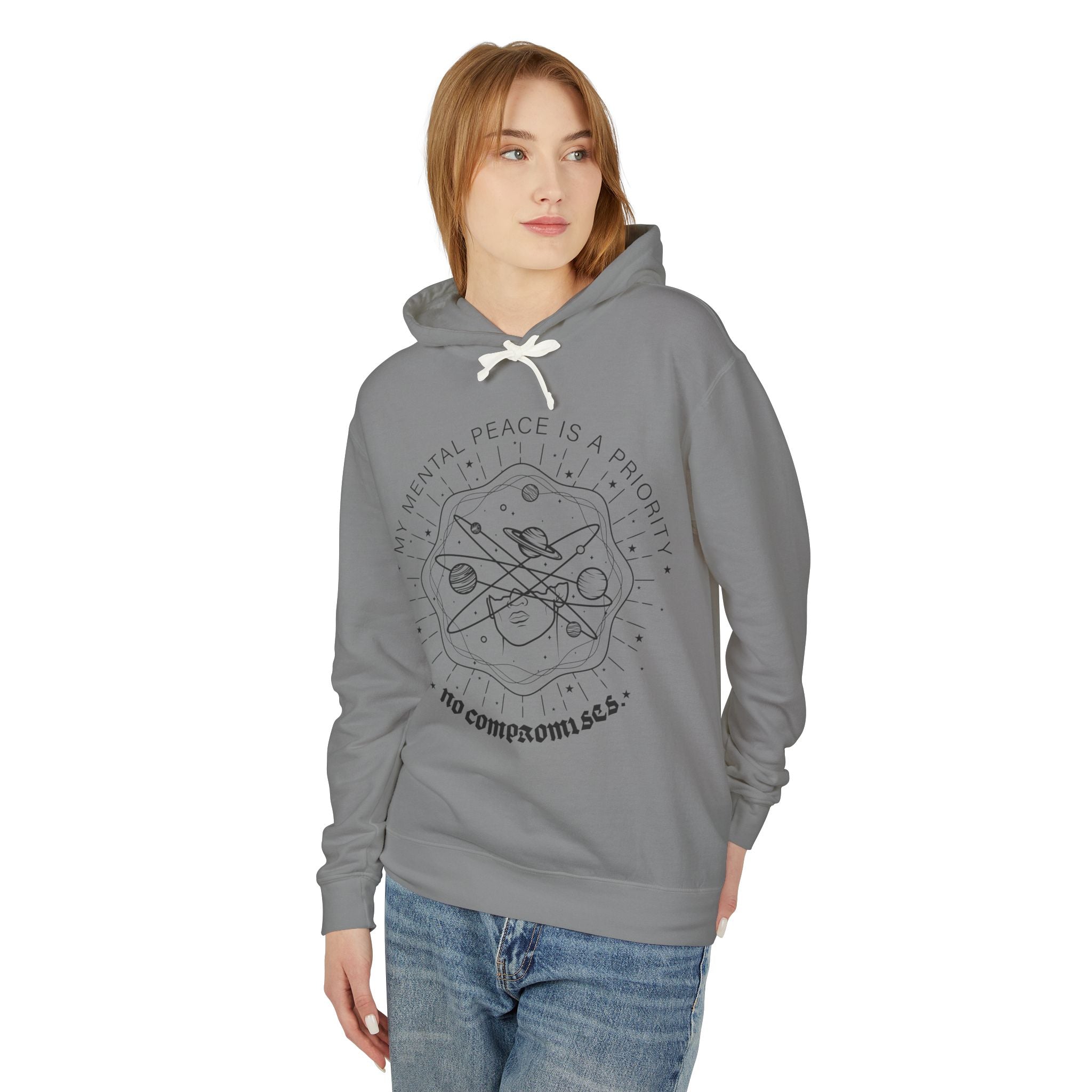 My mental peace is a priority—no compromises Hoodie