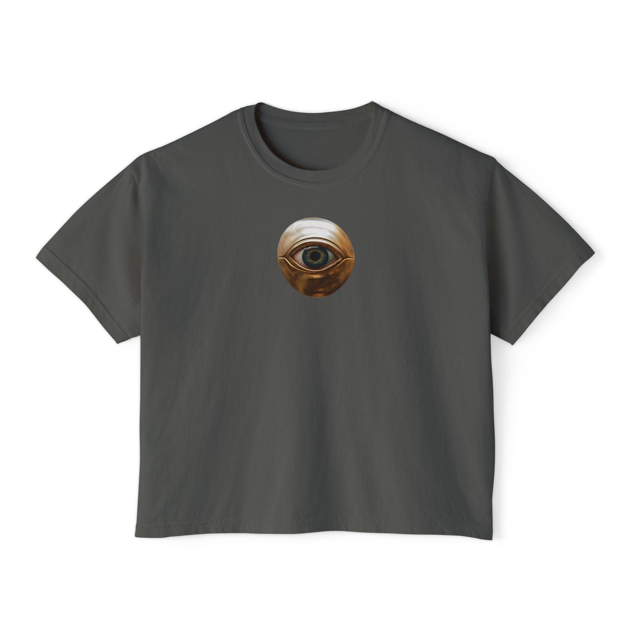 Sixth Shockra Eye Unisex Cropped Boxy Tee