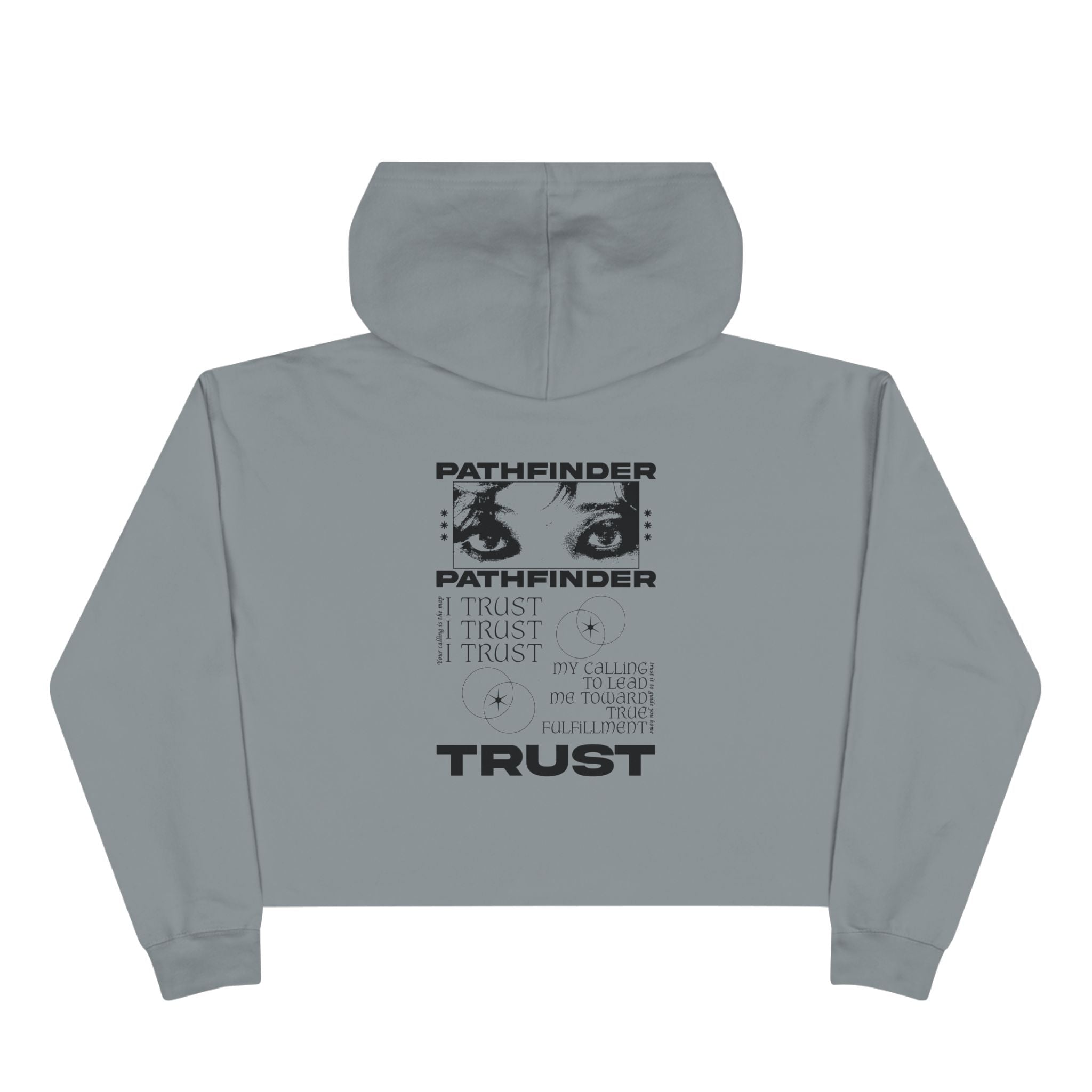 I trust my calling to lead me toward true fulfilment Unisex Crop Hoodie