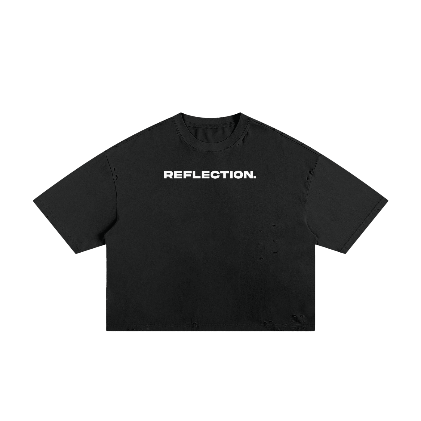 Loving myself is my best flex Unisex Cropped Boxy Tee