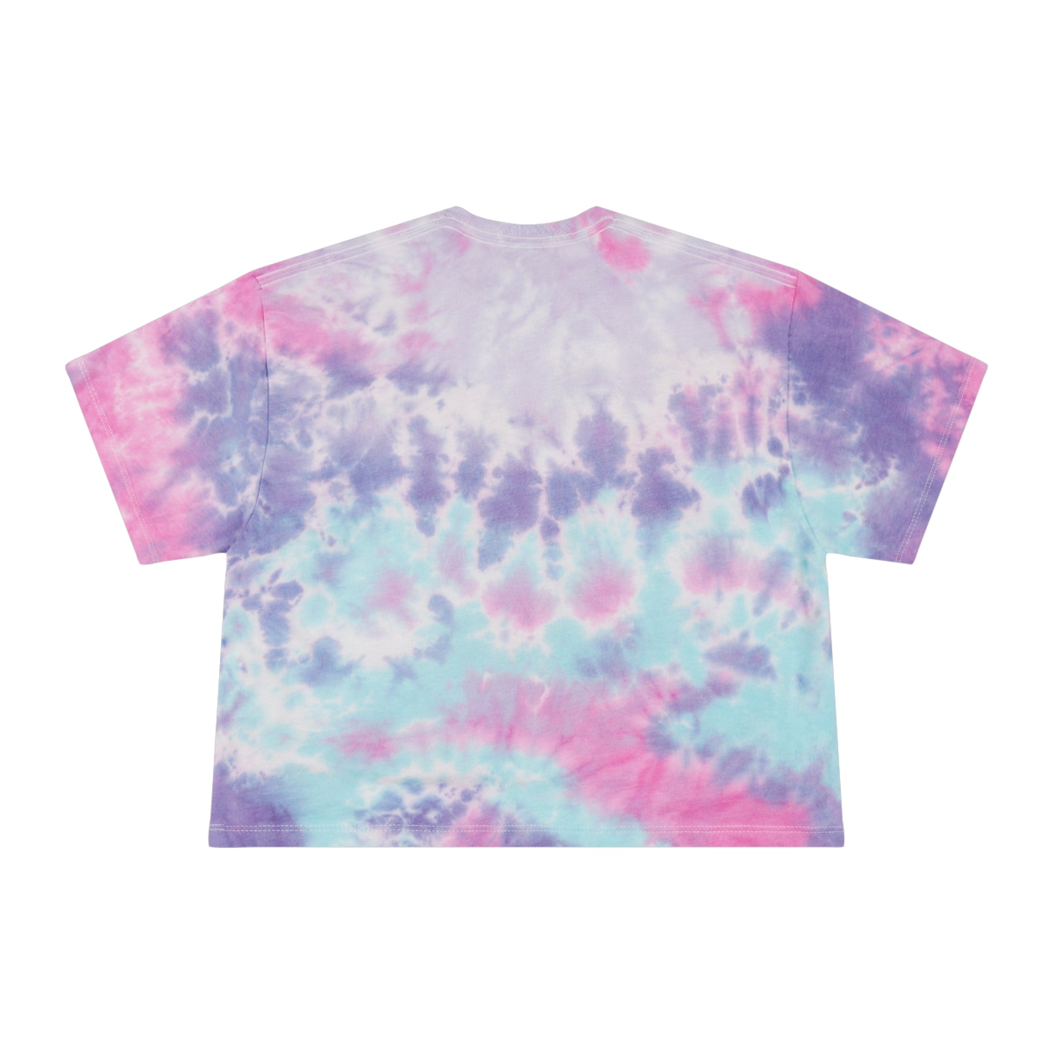 A love that authentic,pure,and unconditional Women's Tie-Dye Crop Tee