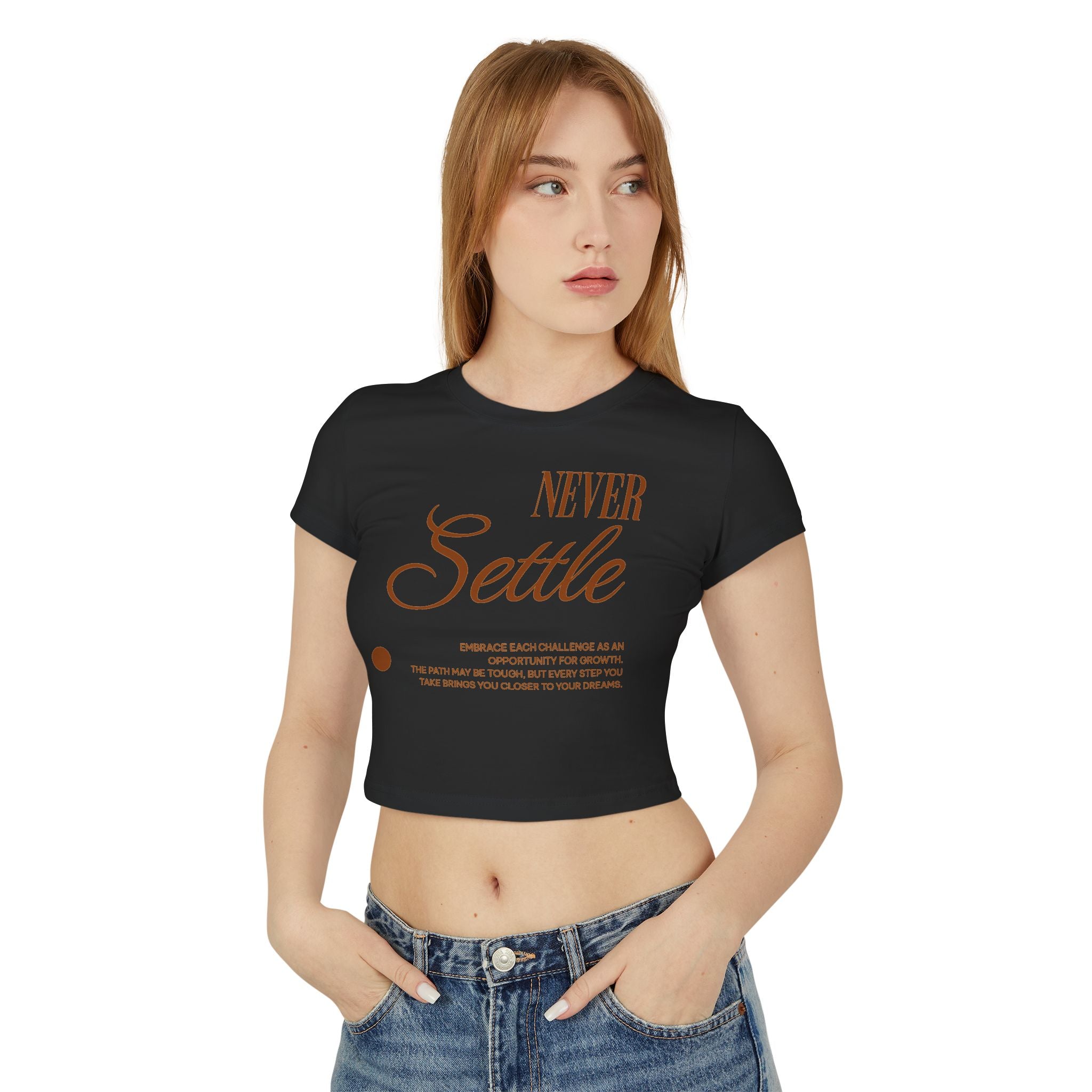 Never Settle Tiny Tee