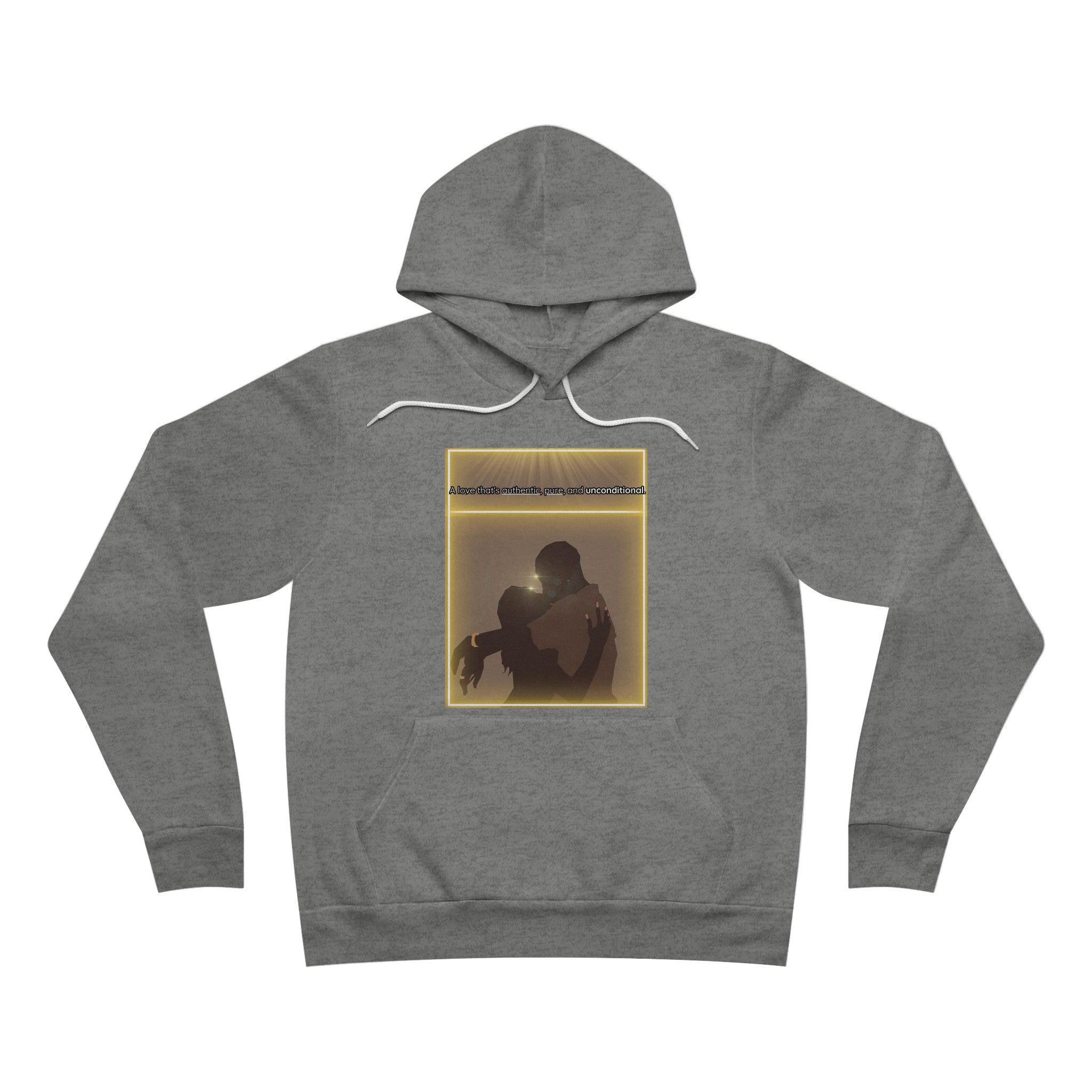 A love that's authentic,pure,and unconditional Unisex Pullover Hoodie