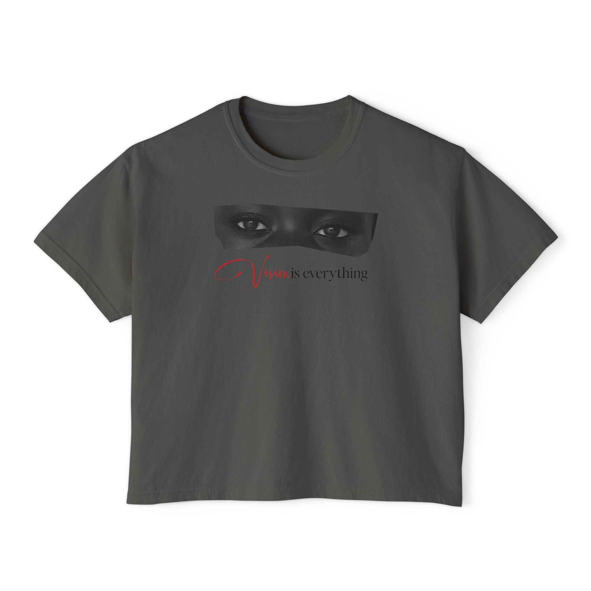 Vision Is Everything unisex Cropped Boxy Tee