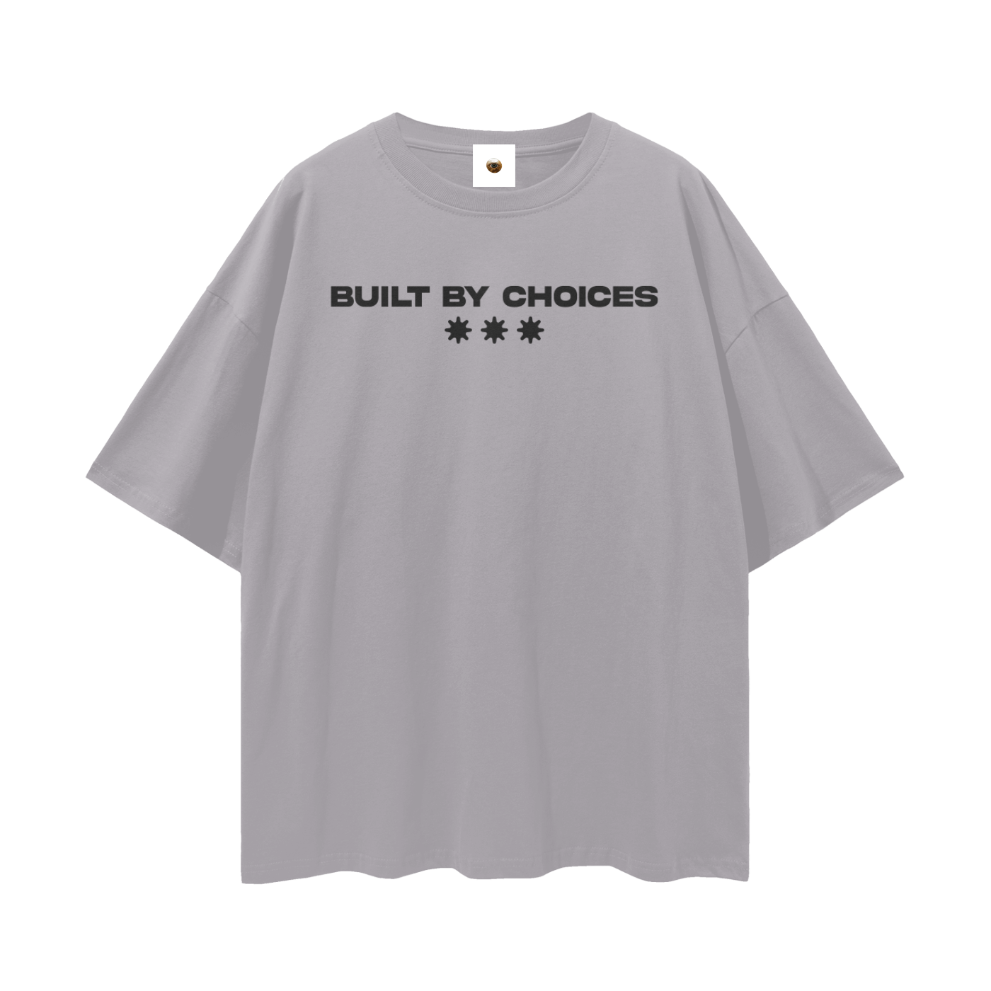 Built By Choices Streetwear Loose Drop Shoulder T-Shirt