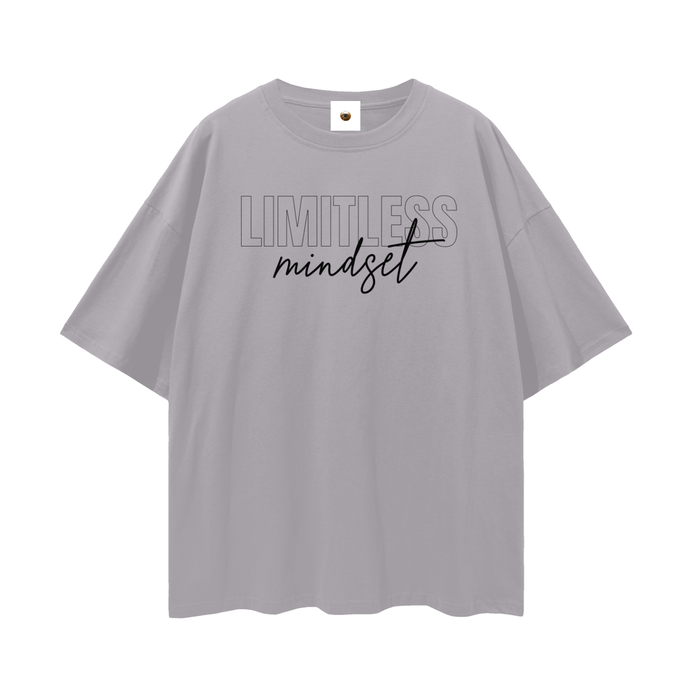 Limitless Mindset Streetwear Loose Drop Shoulder T-Shirt