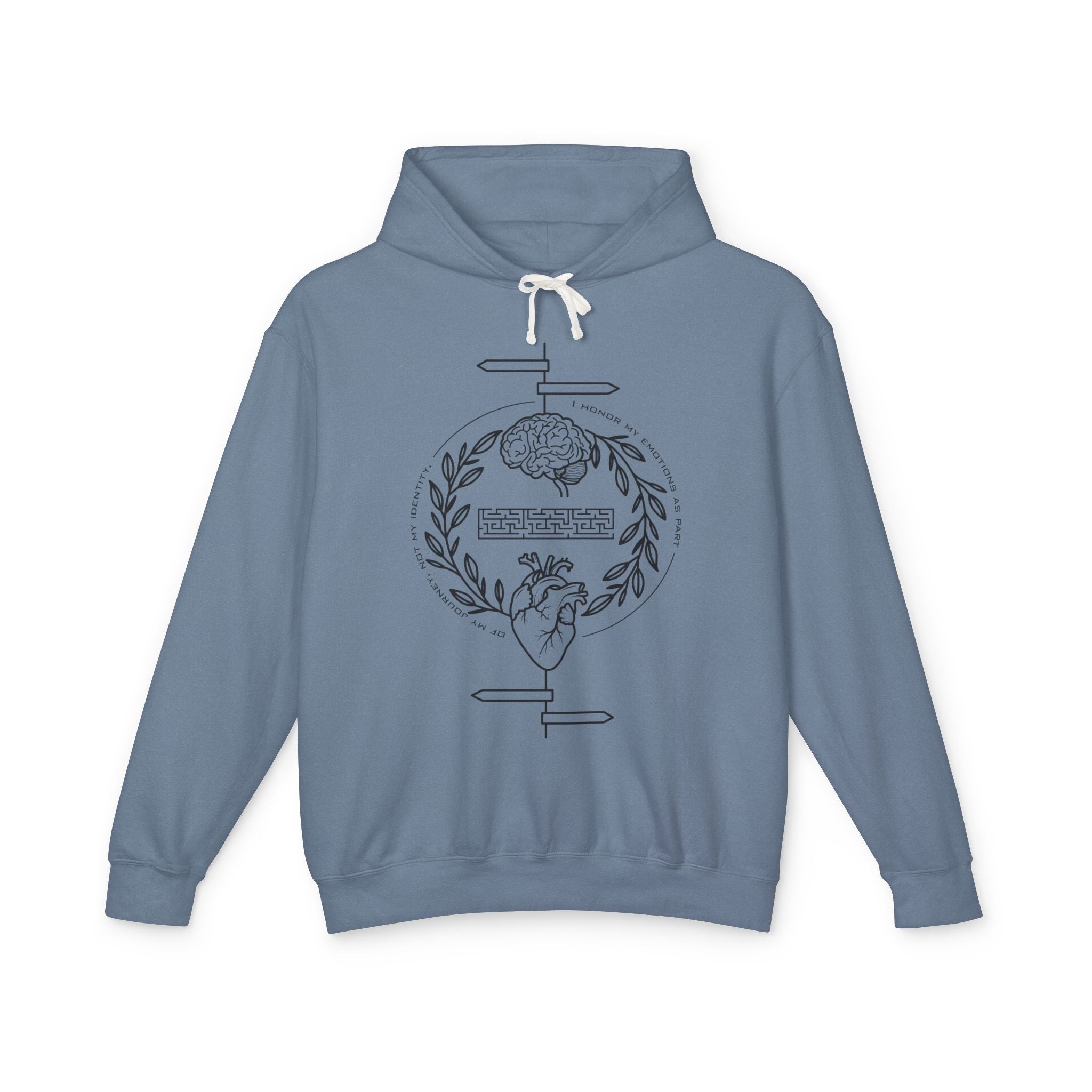 I honor my emotions as part of my journey, not my identity Hoodie