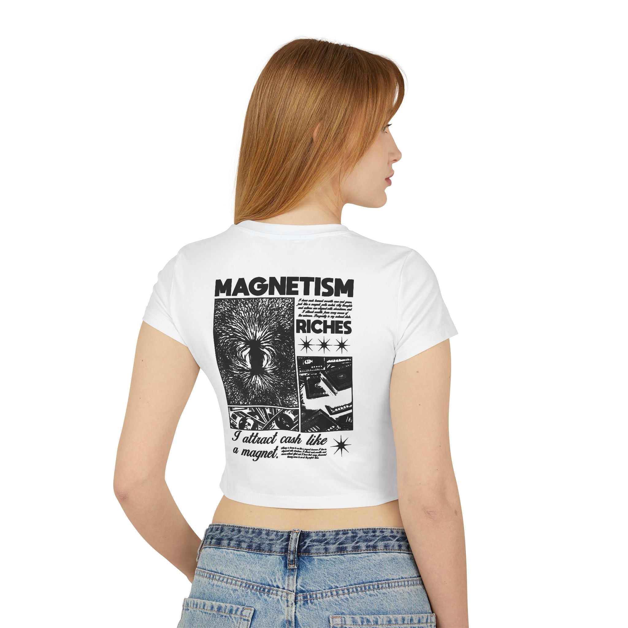 I Attract Cash Like a Magnet Tiny Tee