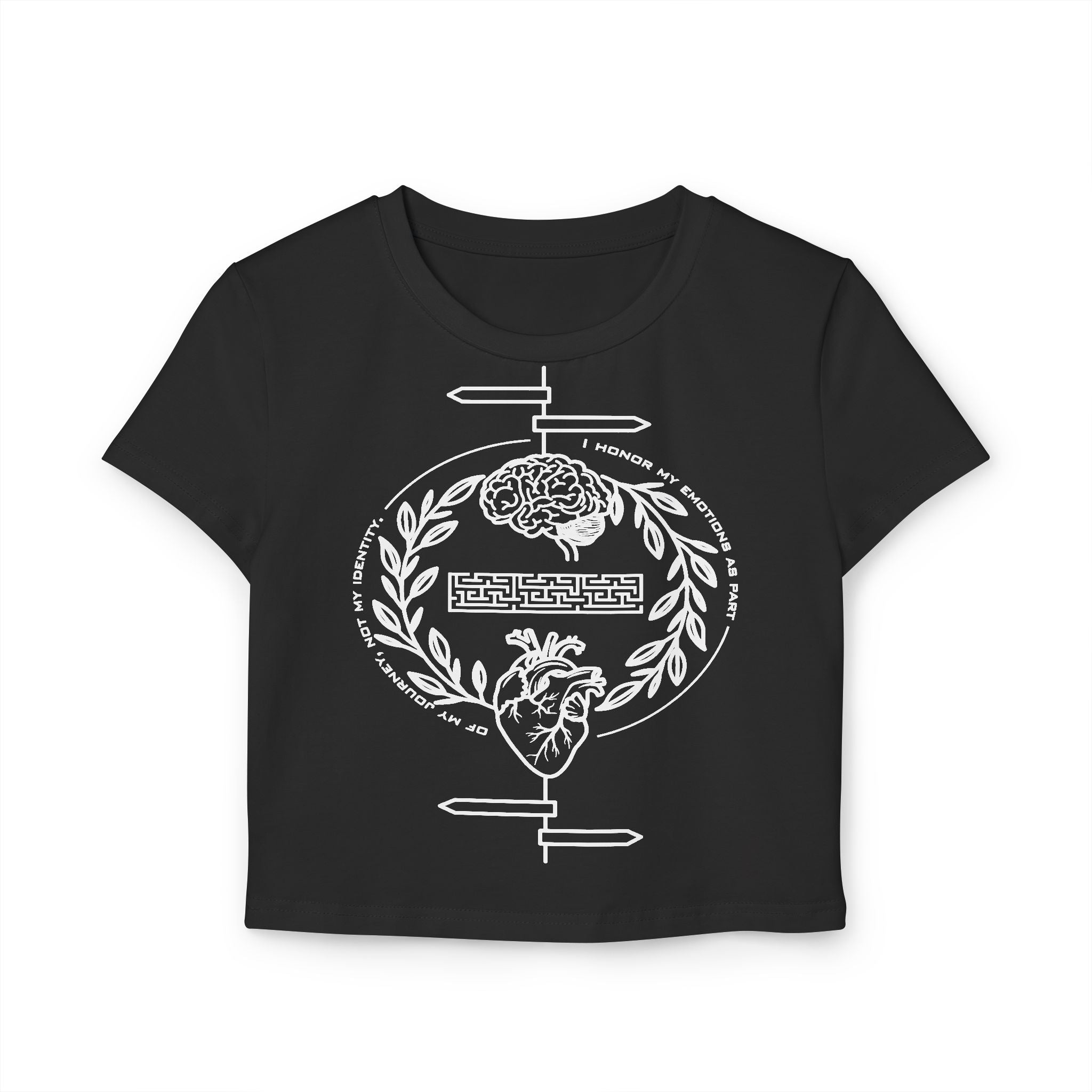 I honor my emotions as part of my journey, not my identity Tiny Tee