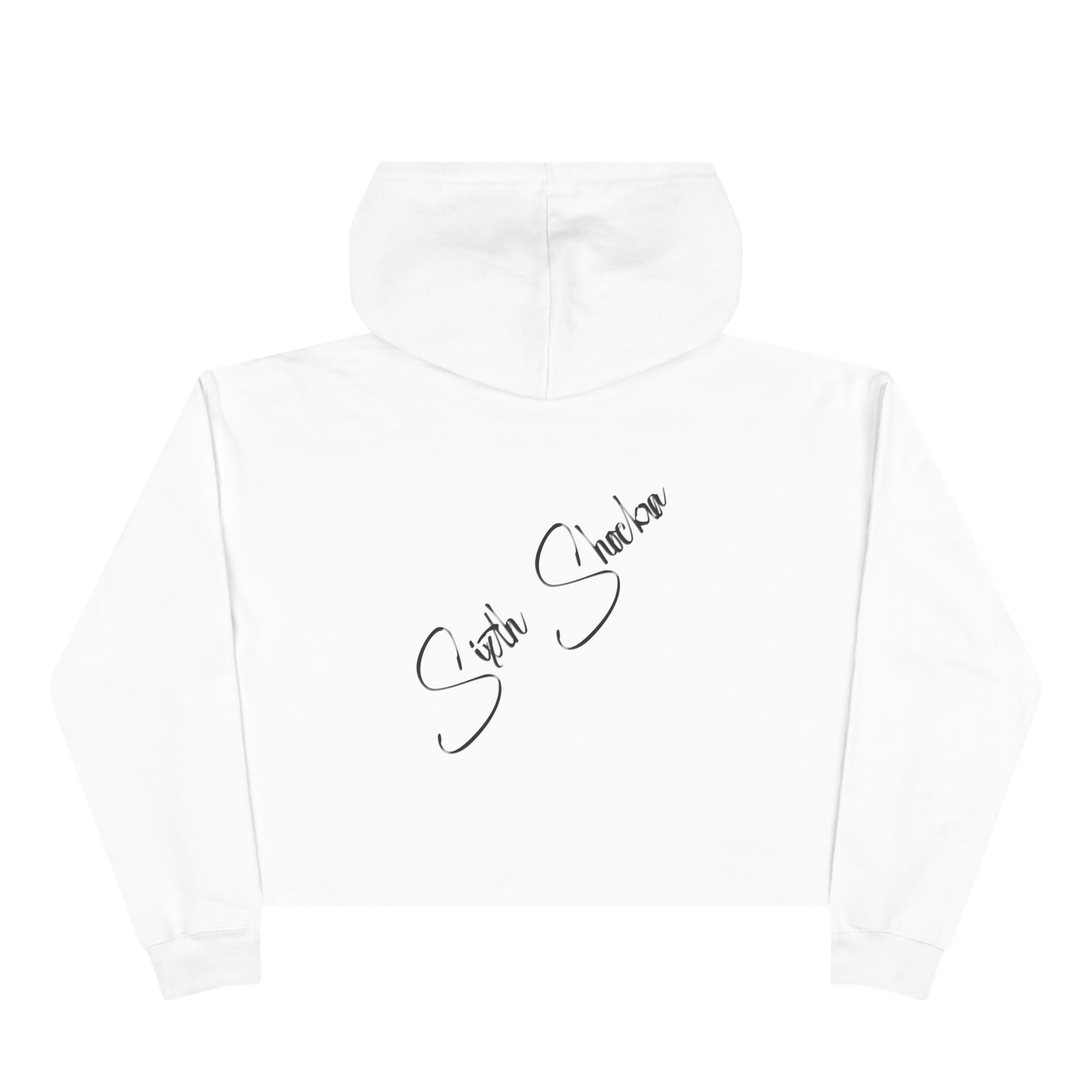 Signing Off Crop Hoodie