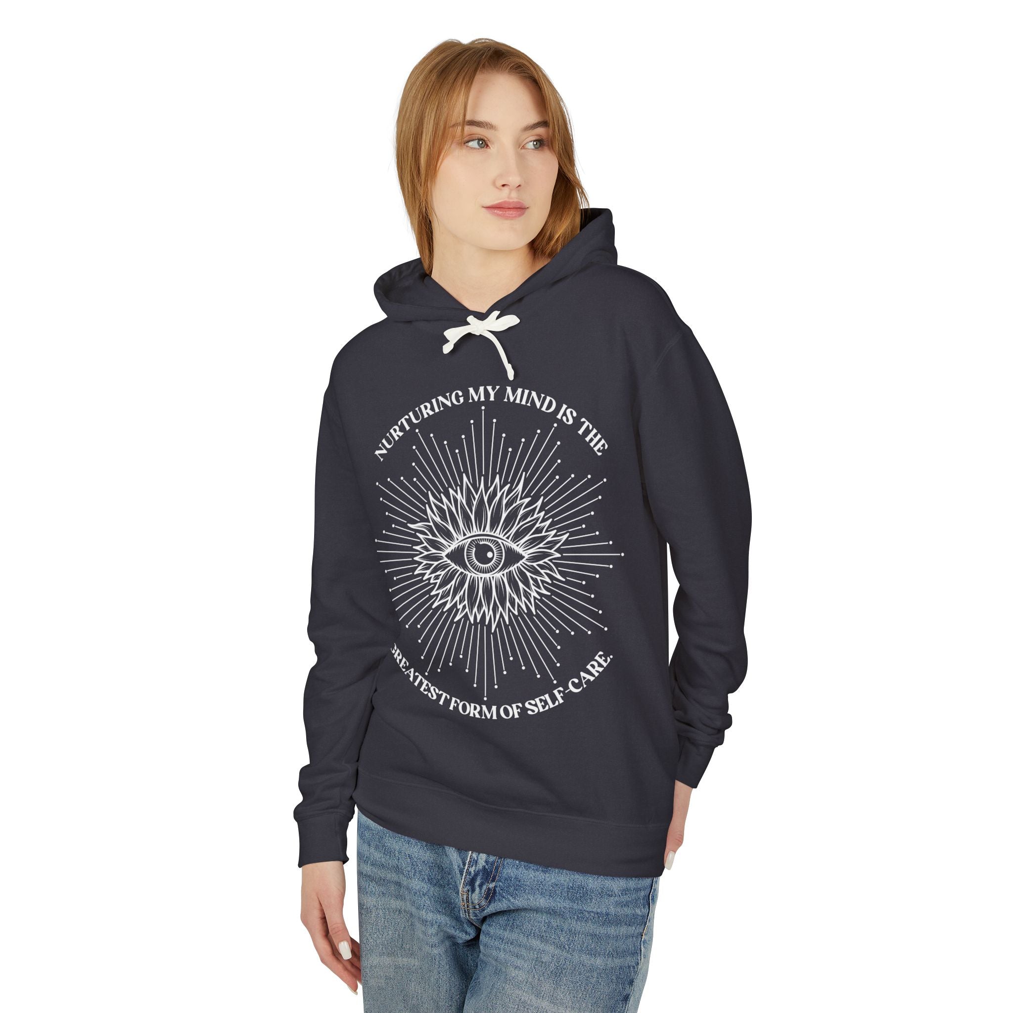 Nurturing my mind is the greatest form of self-care Hoodie