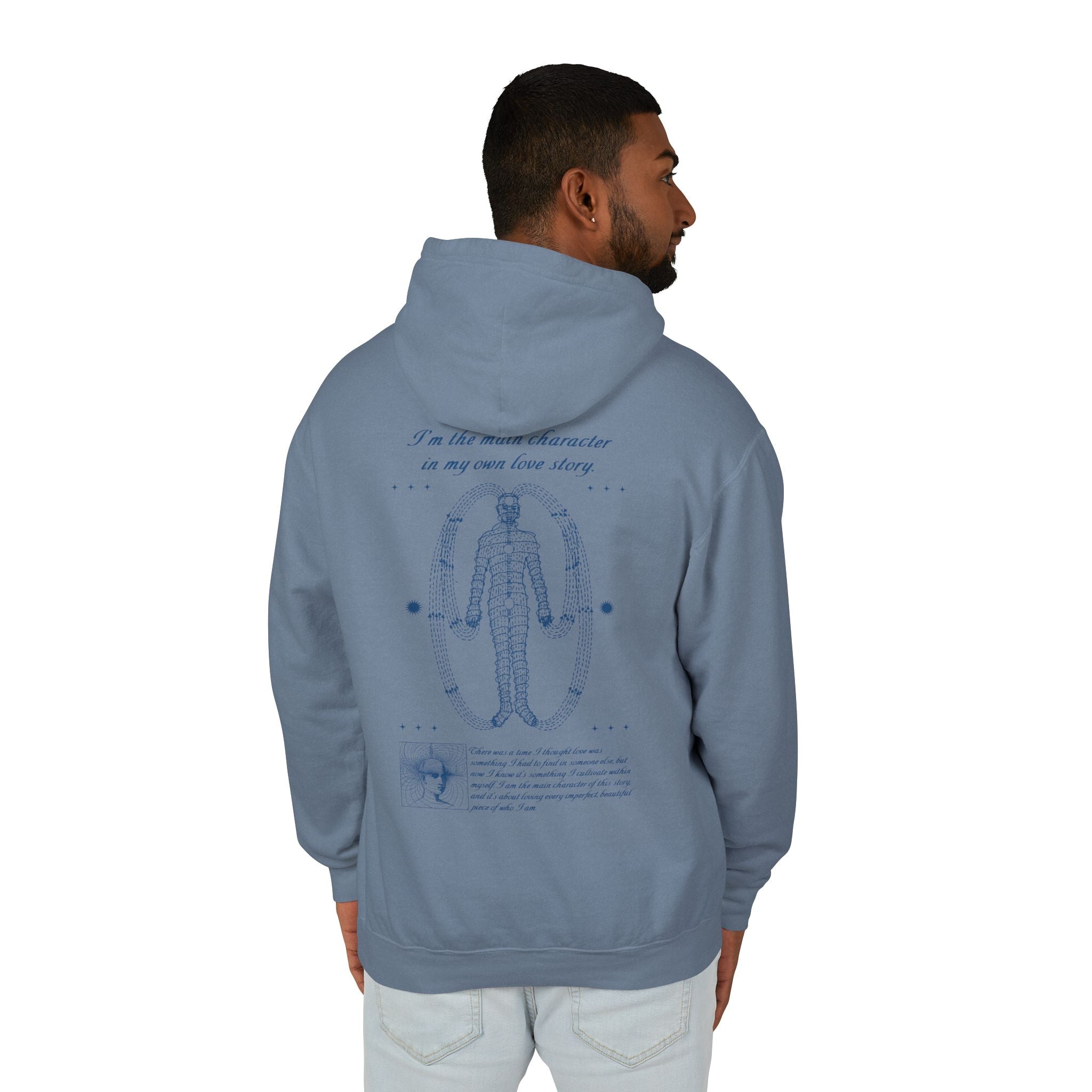 I’m the main character in my own love story Hoodie