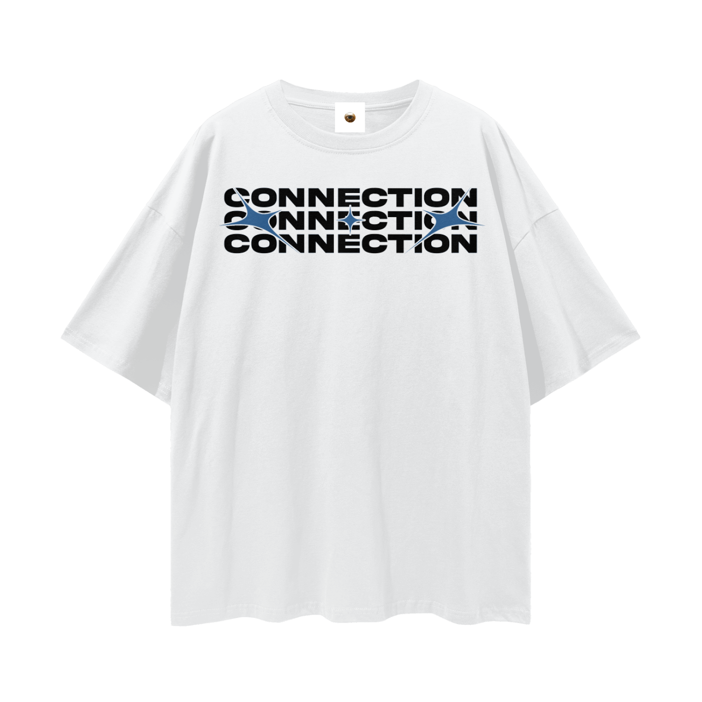 Connection Streetwear Loose Drop Shoulder T-Shirt
