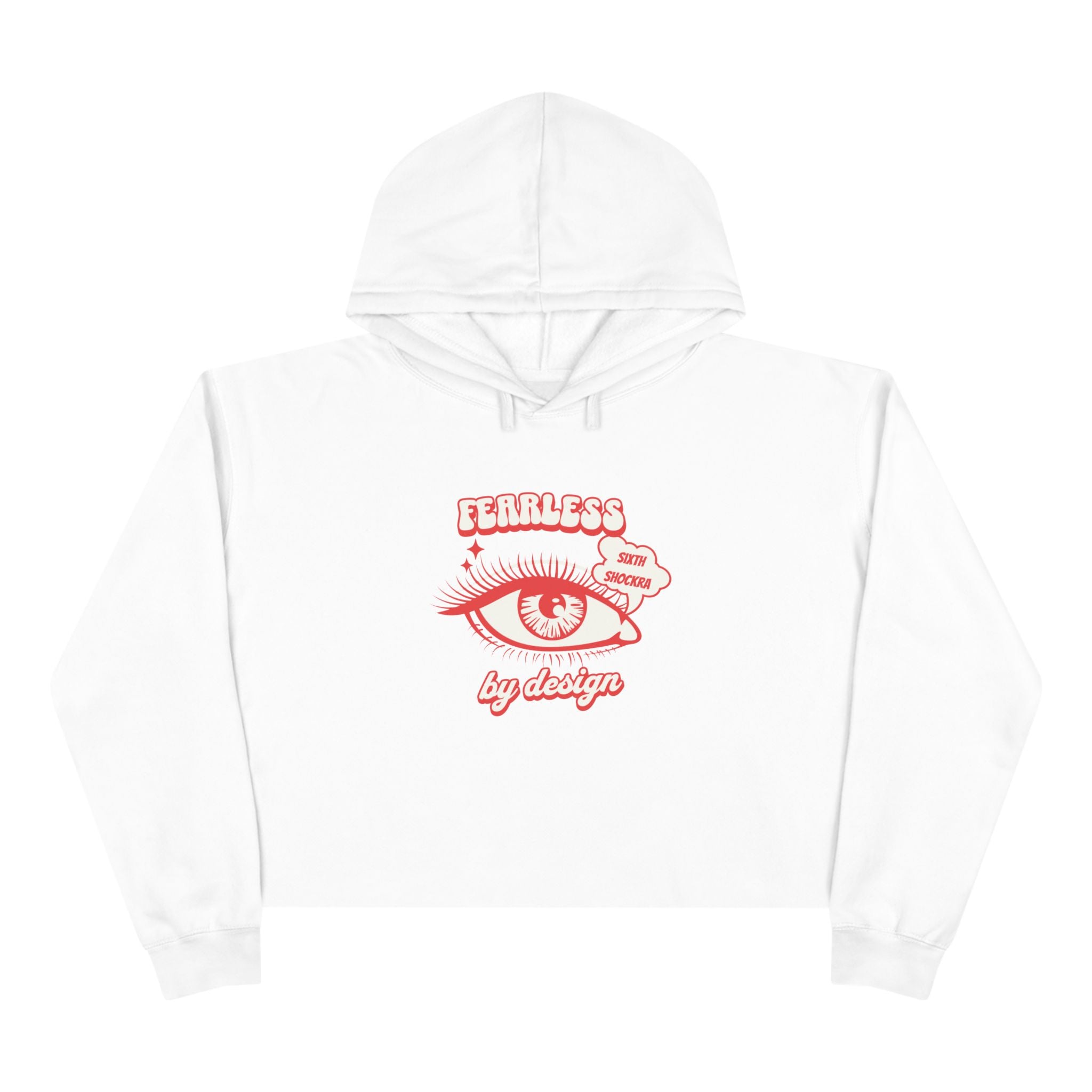Fearless By Design Unisex Crop Hoodie