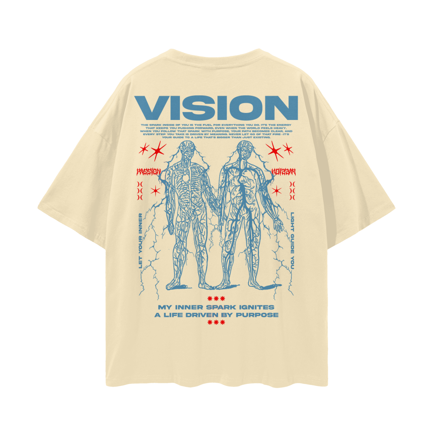 Vision Streetwear Loose Drop Shoulder T-Shirt