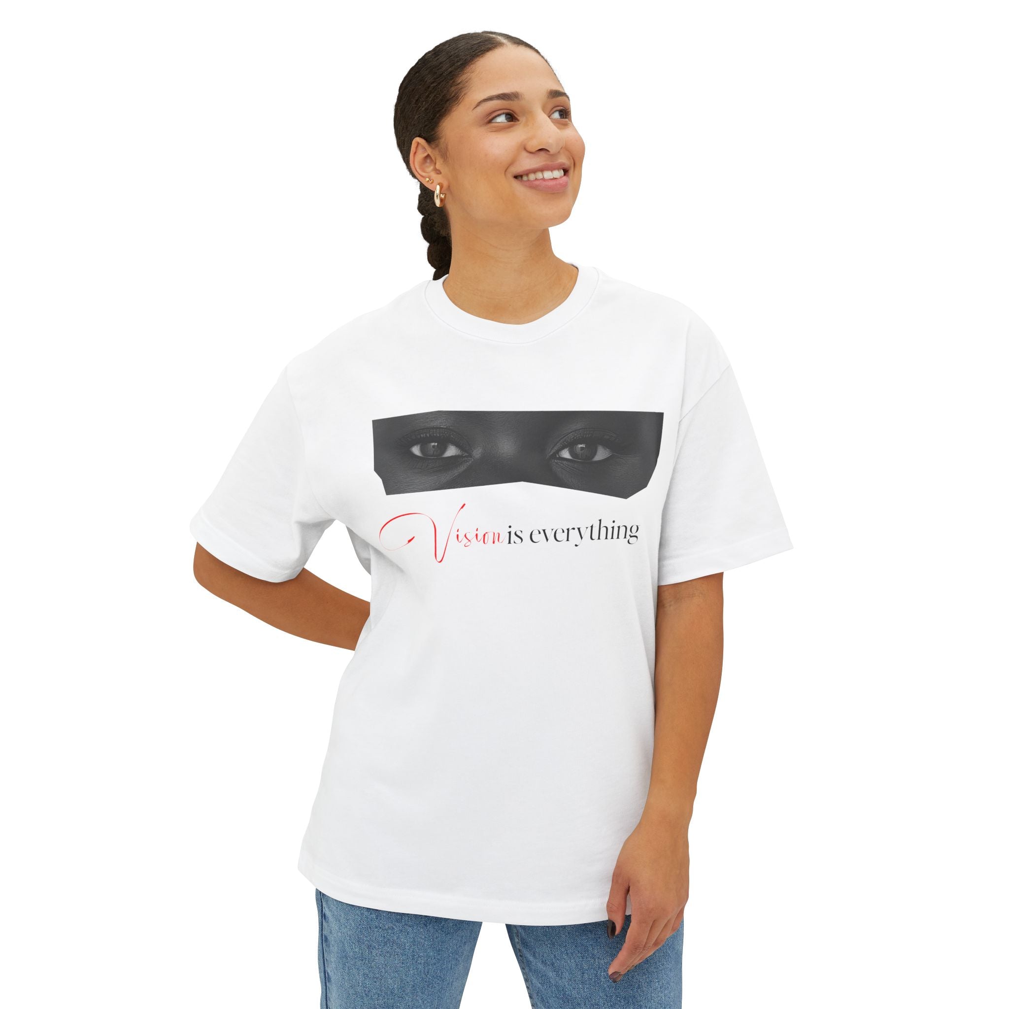 Vision Is Everything Oversized Boxy Tee