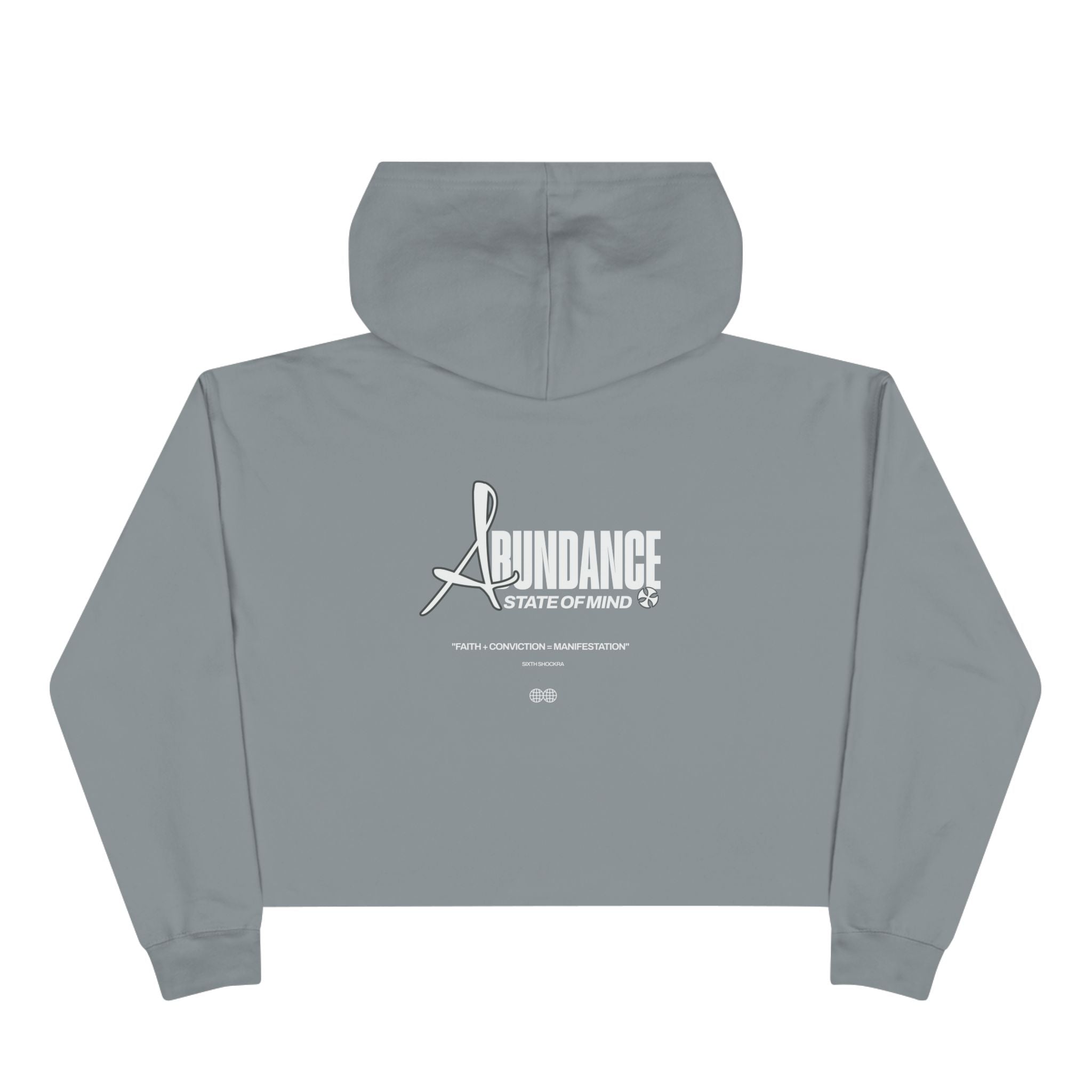 Abundance Unisex Crop Hoodie
