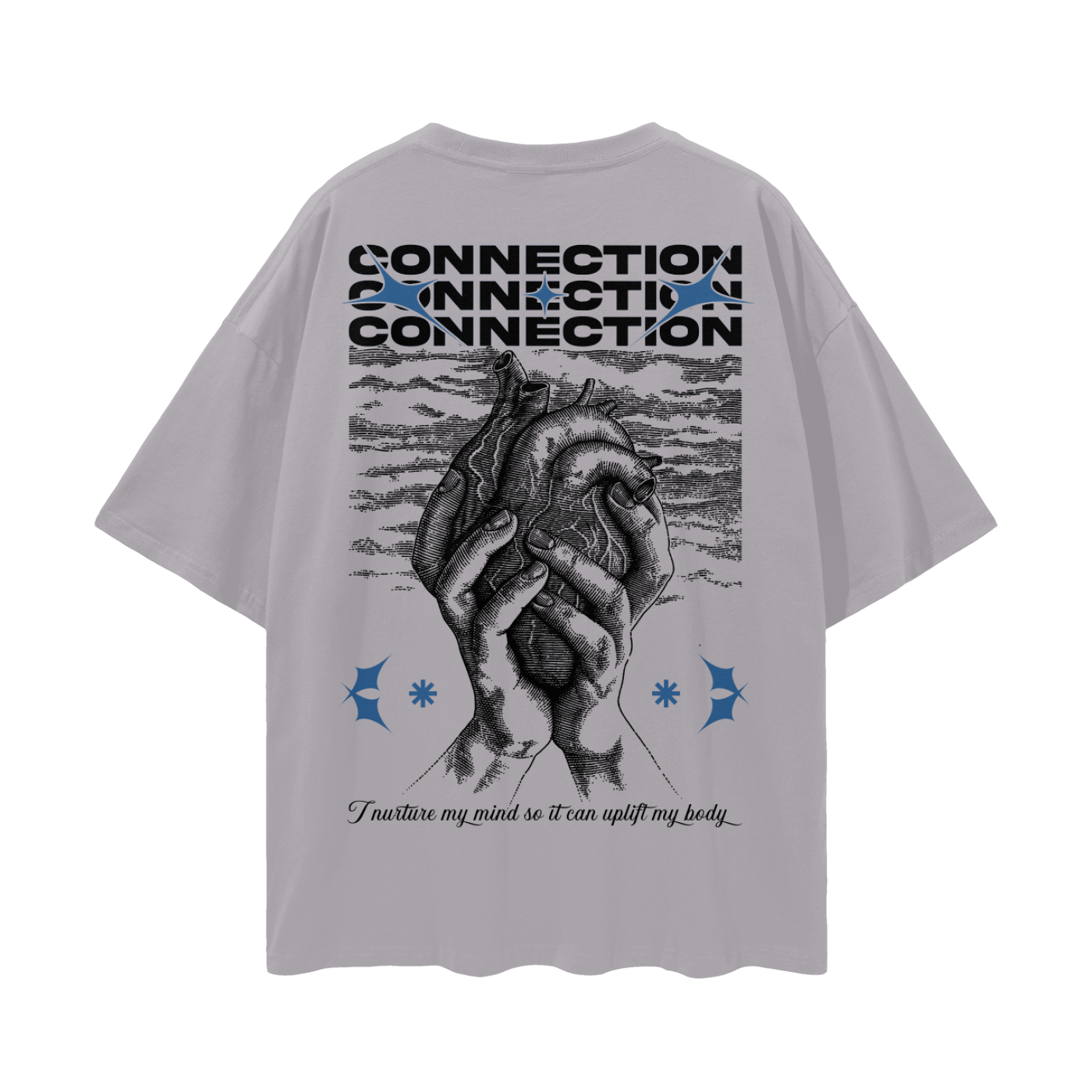 Connection Streetwear Loose Drop Shoulder T-Shirt