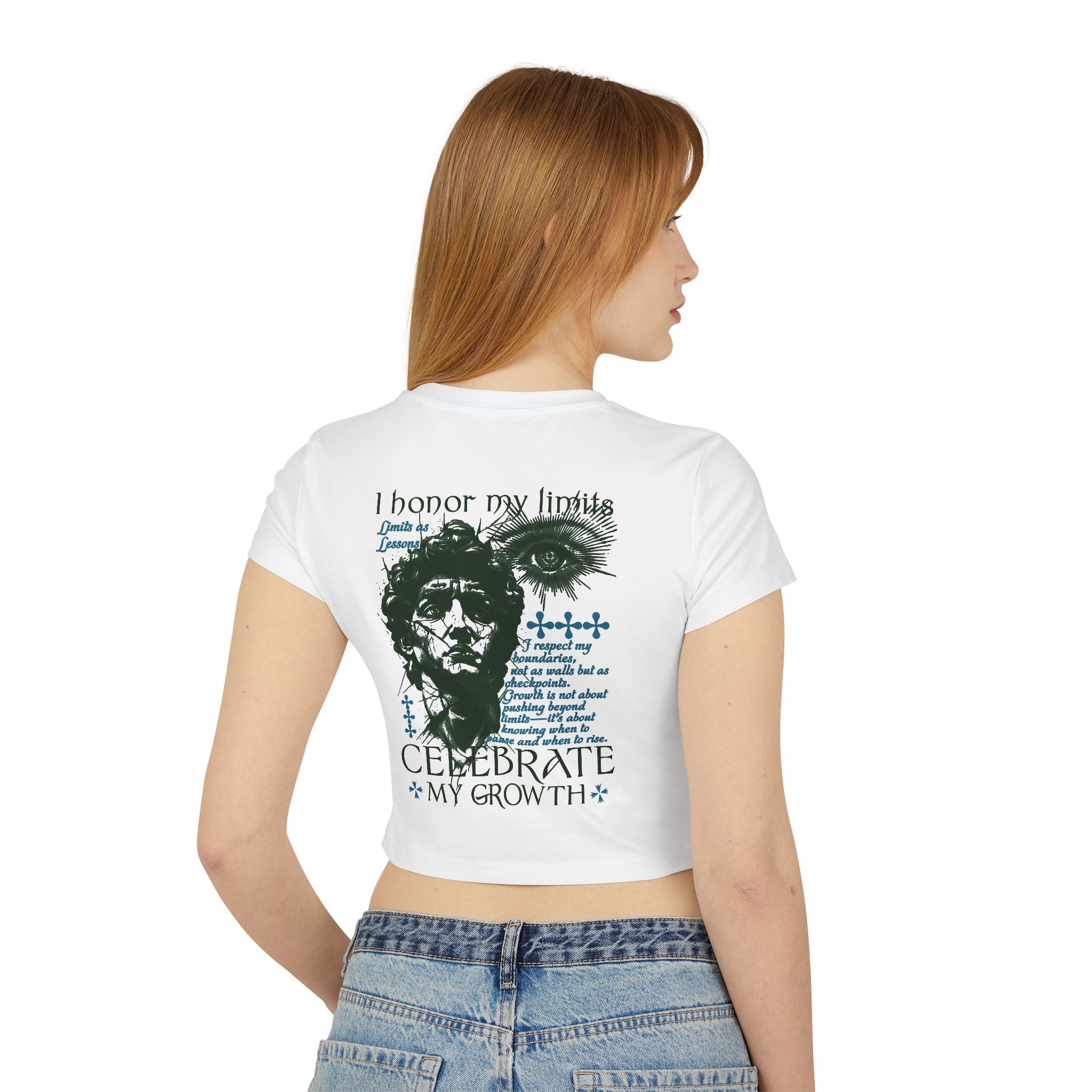 I honor my limits and celebrate my growth Tiny Tee