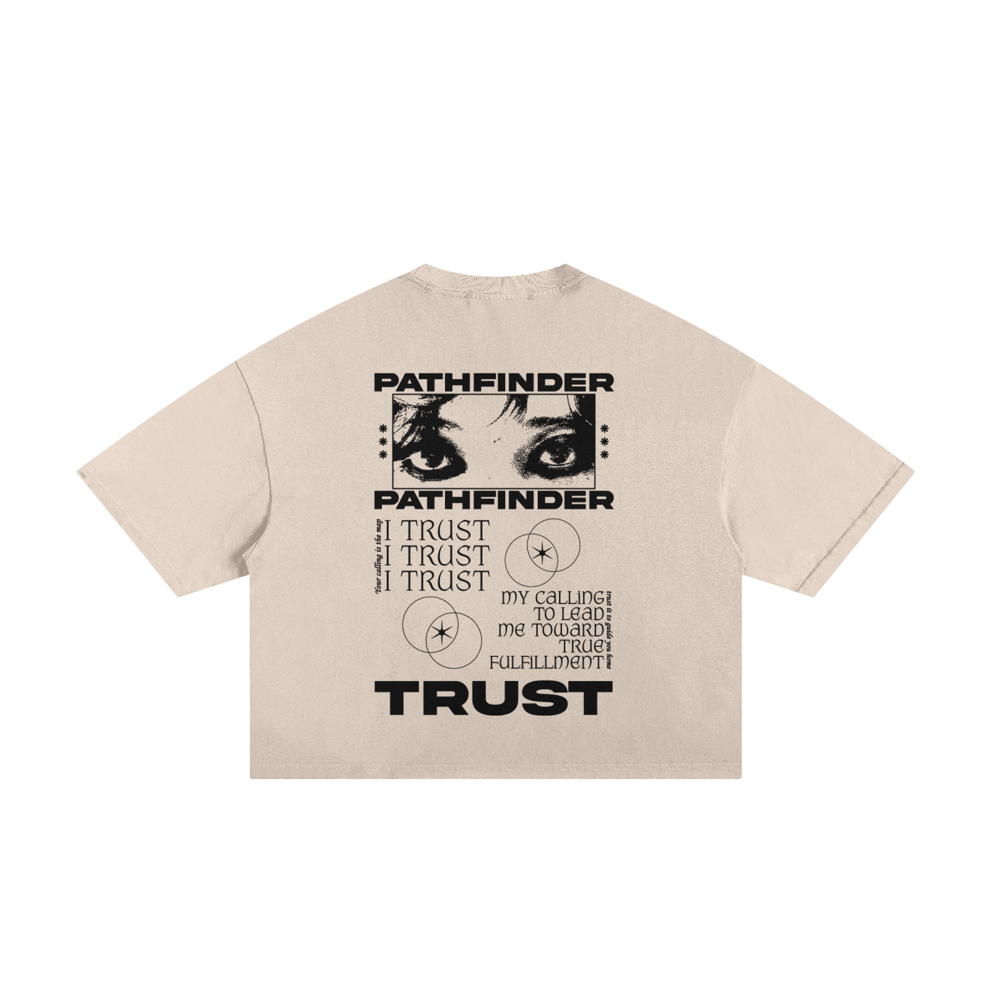 I trust my calling to lead me toward true fulfillment Unisex Boxy Tee