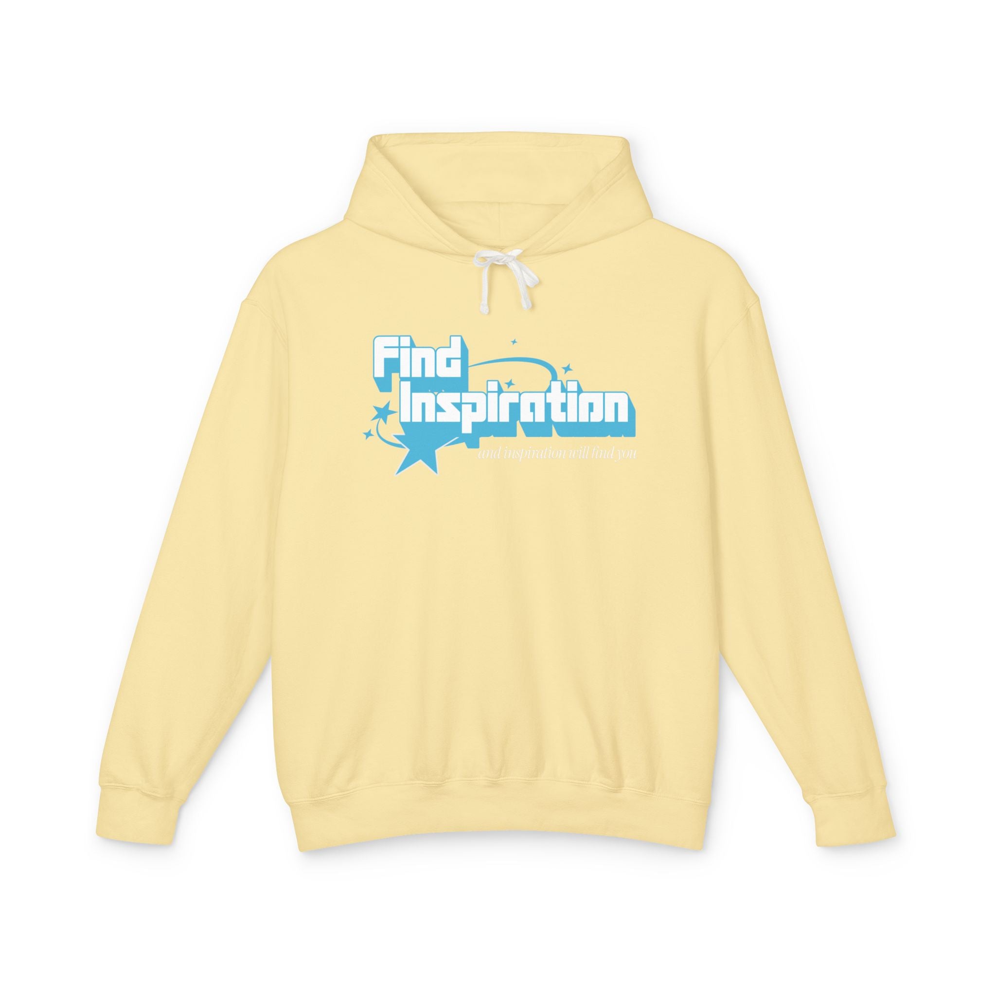 Find Inspiration and Inspiration Will Find You Hooded Sweatshirt