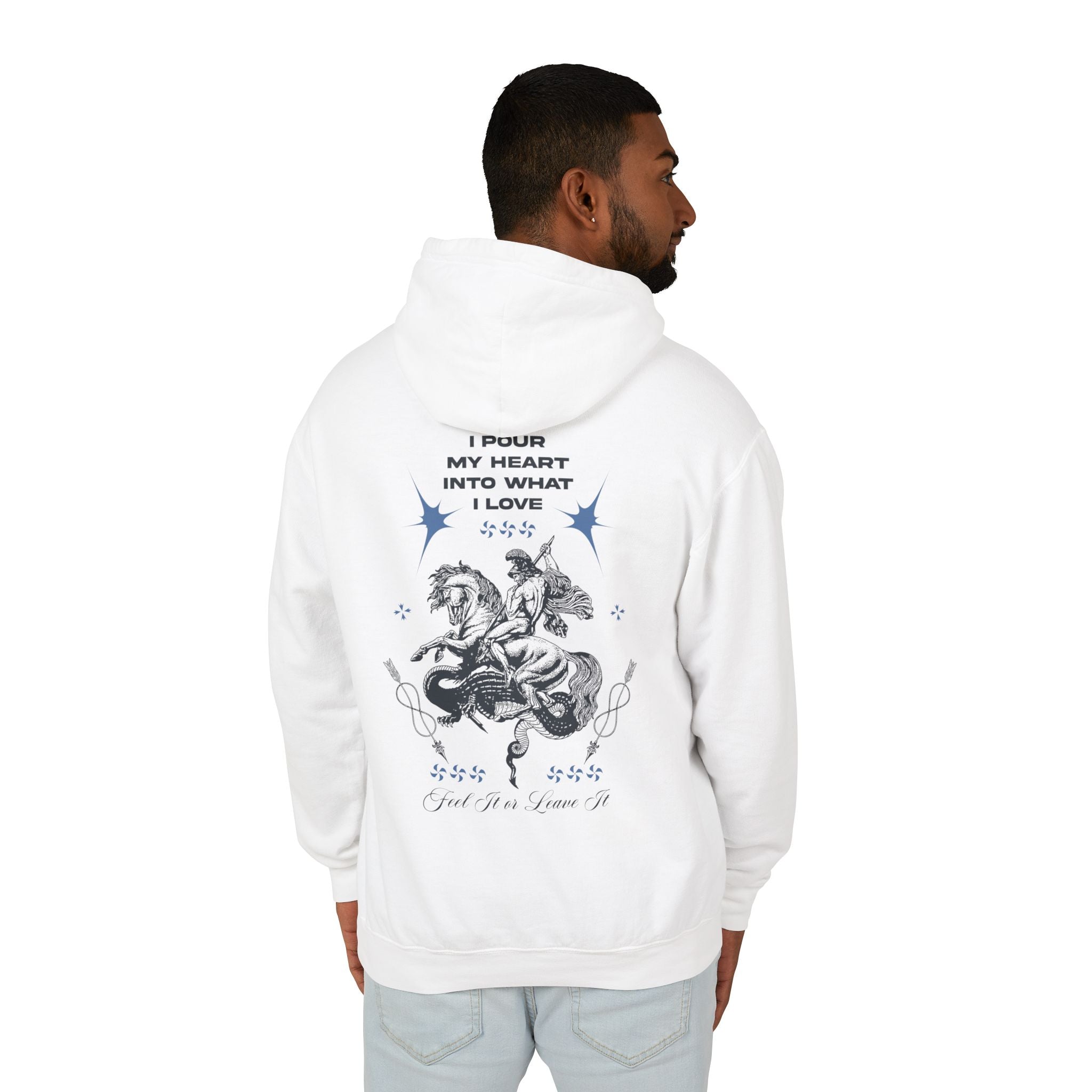 I pour my heart into what I love Hoodie