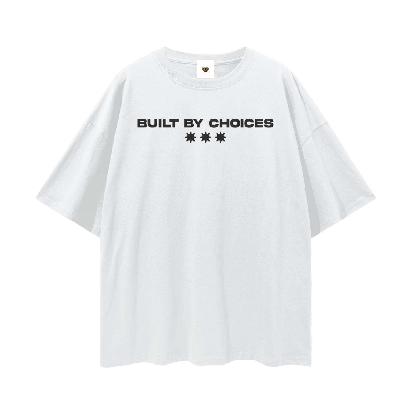 Built By Choices Streetwear Loose Drop Shoulder T-Shirt