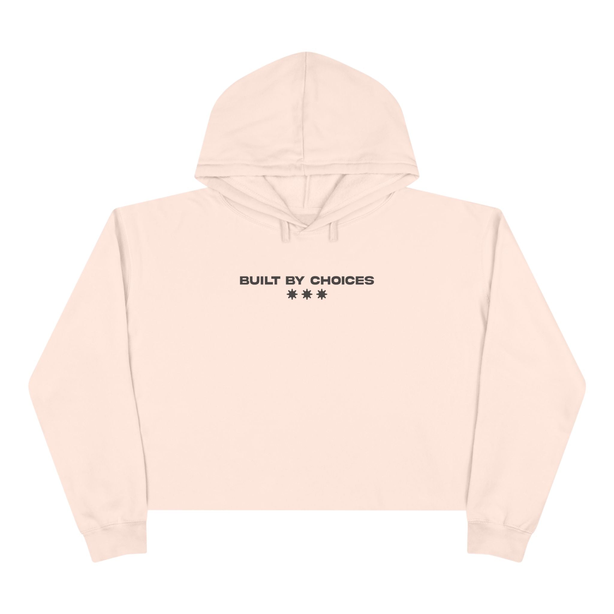 Every healthy choice I make strengthens my resilience Unisex Crop Hoodie