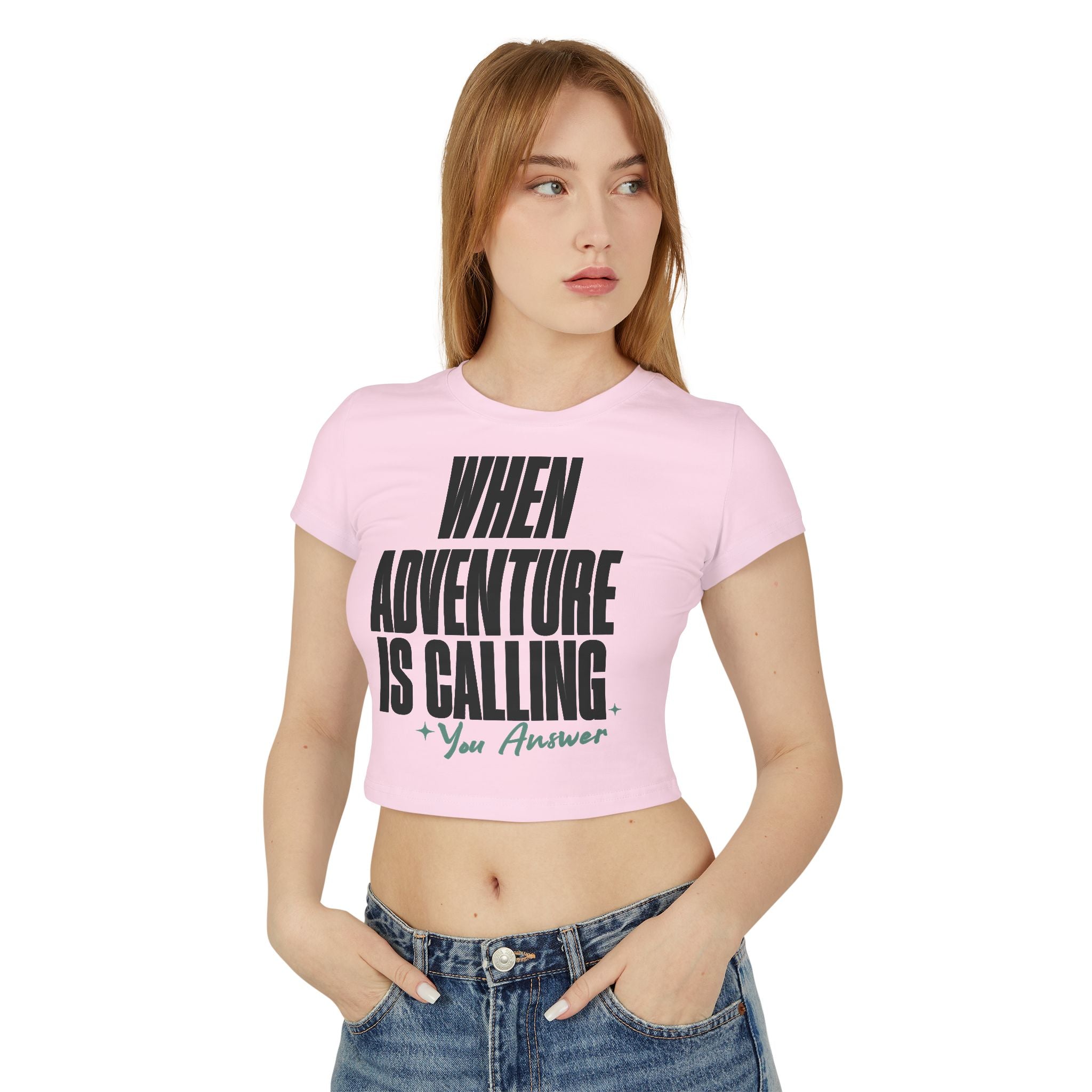 When Adventure Is Calling Your Answer tiny Tee