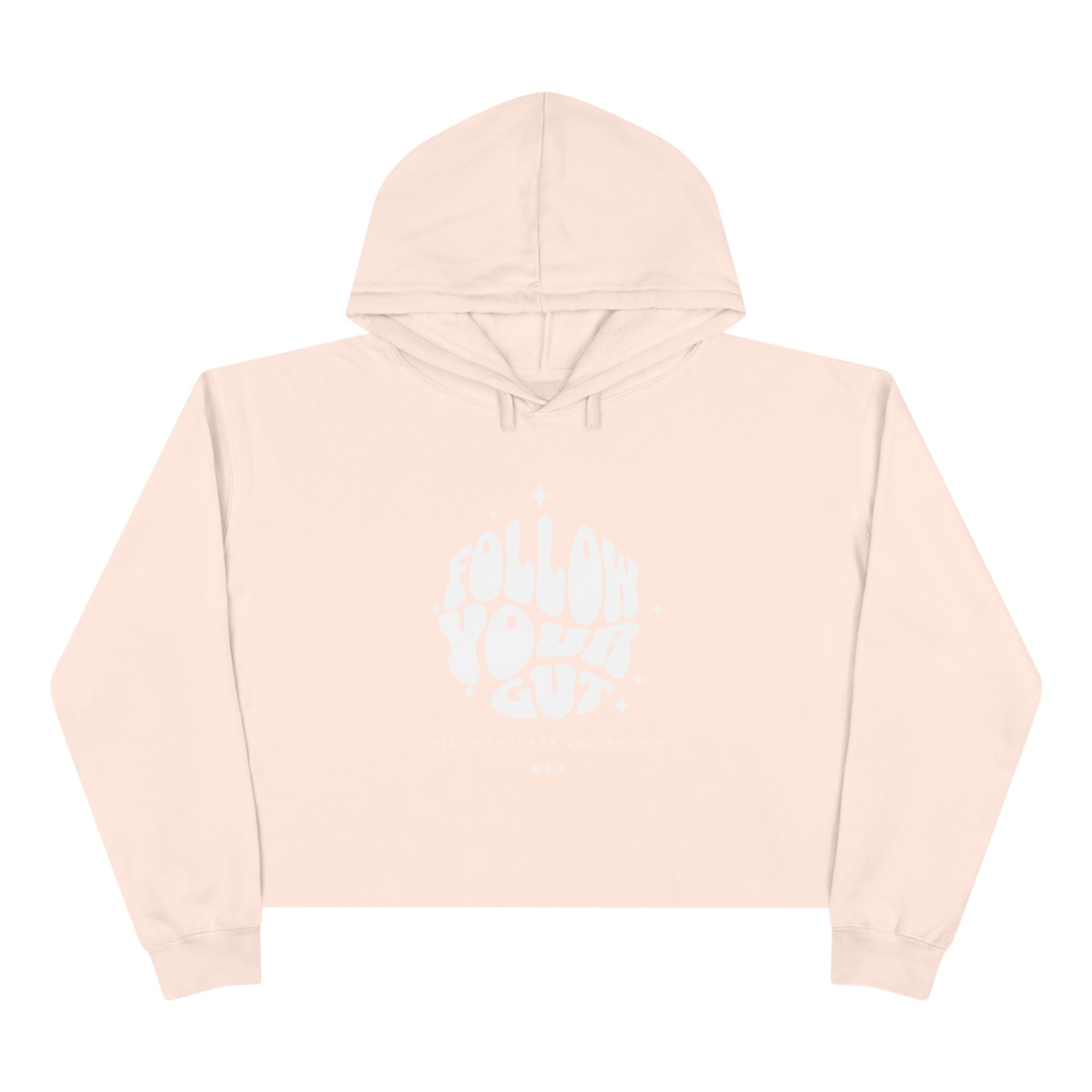 Follow Your Gut Unisex Crop Hoodie